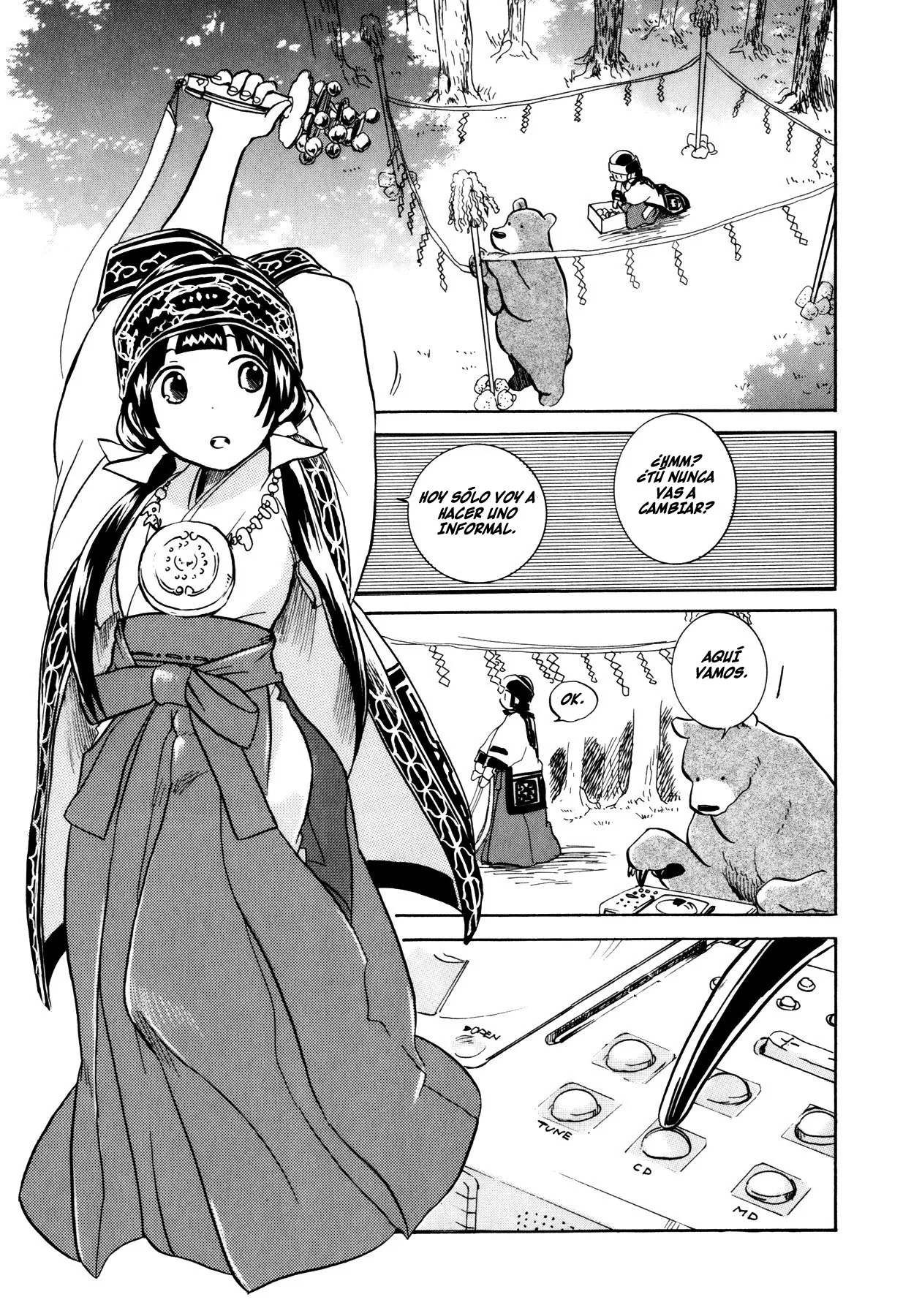 Kumamiko capítulo 3, página 4