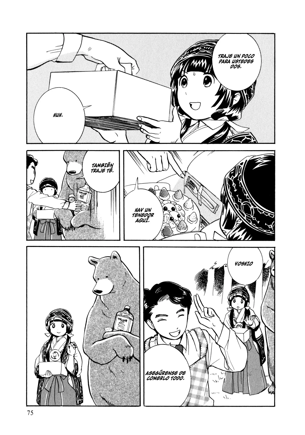 Kumamiko capítulo 3, página 18