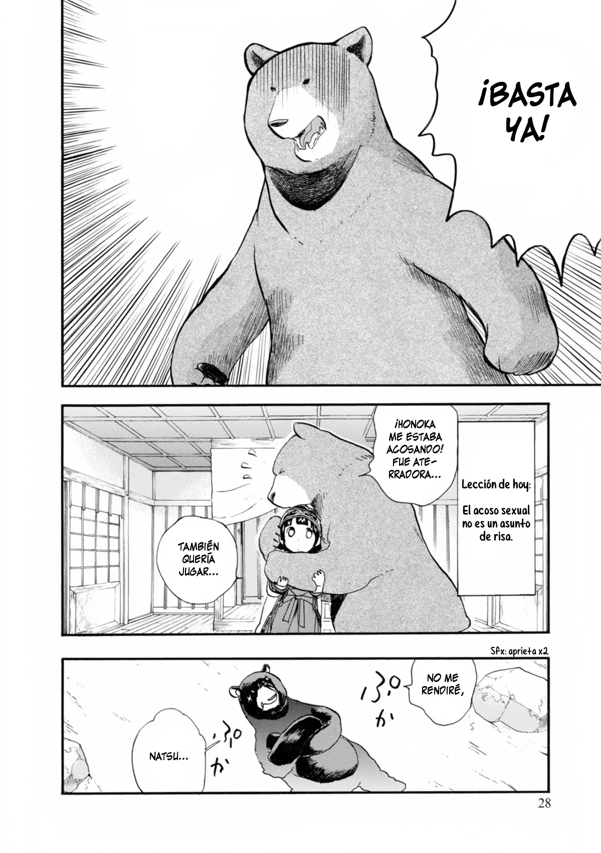 Kumamiko capítulo 31, página 28