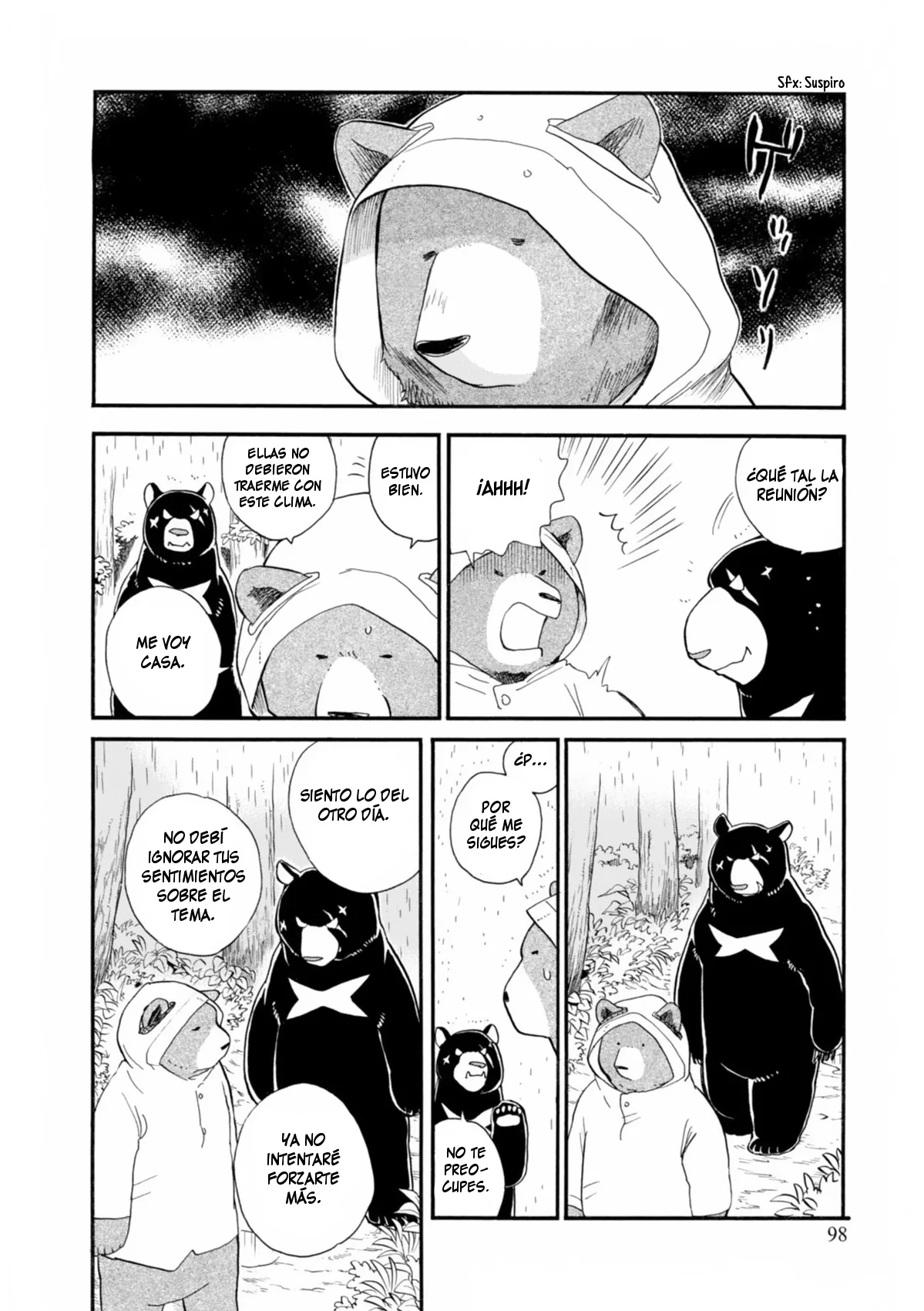 Kumamiko capítulo 34, página 14