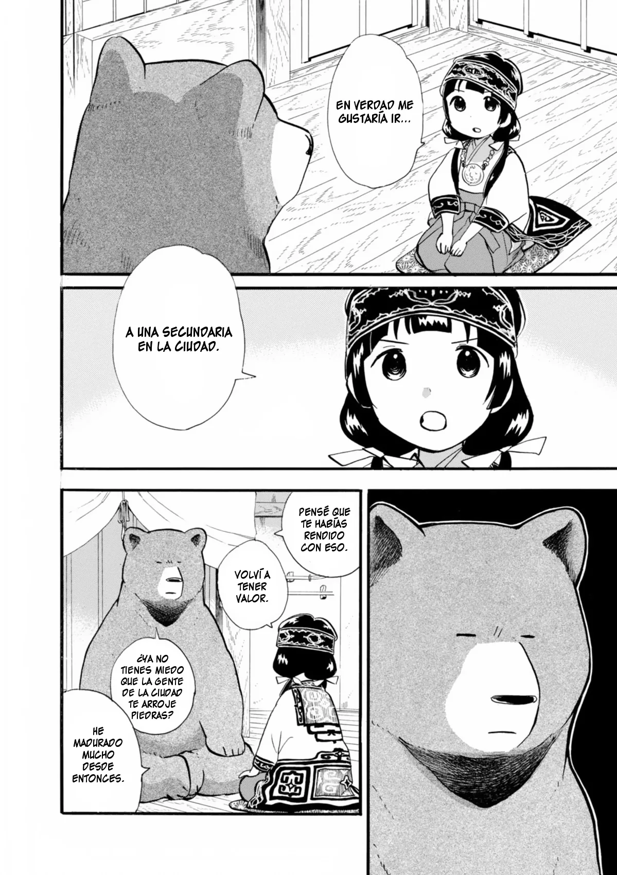 Kumamiko capítulo 36, página 4