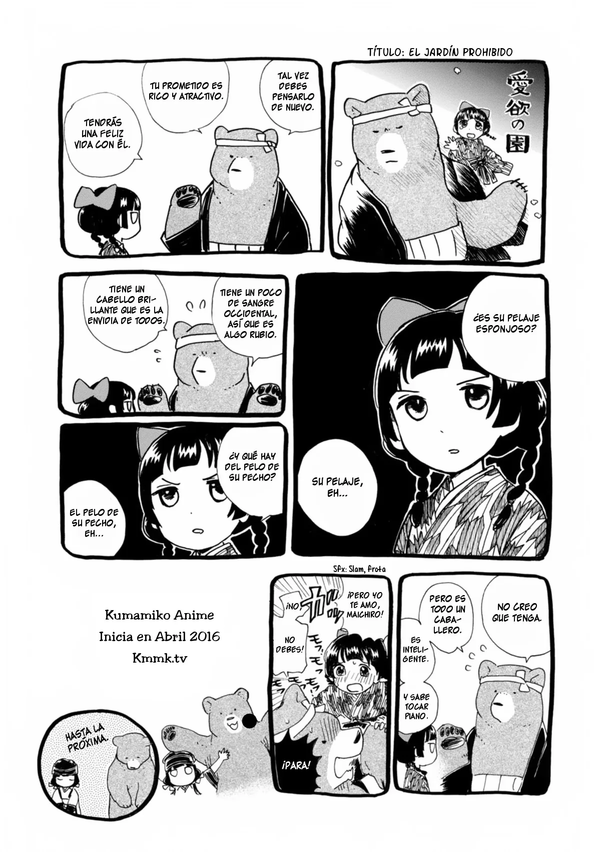 Kumamiko capítulo 36, página 32