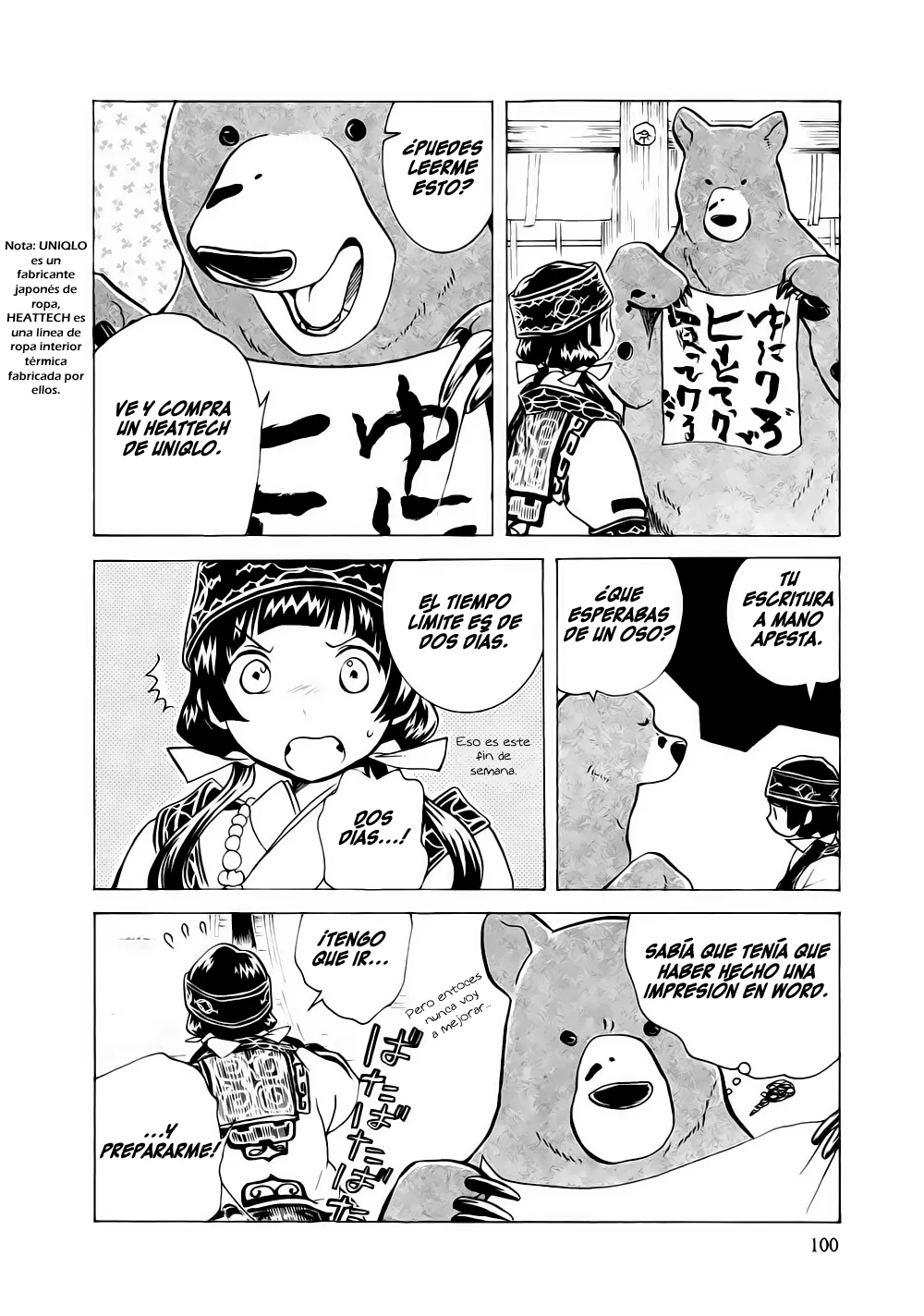 Kumamiko capítulo 4, página 20