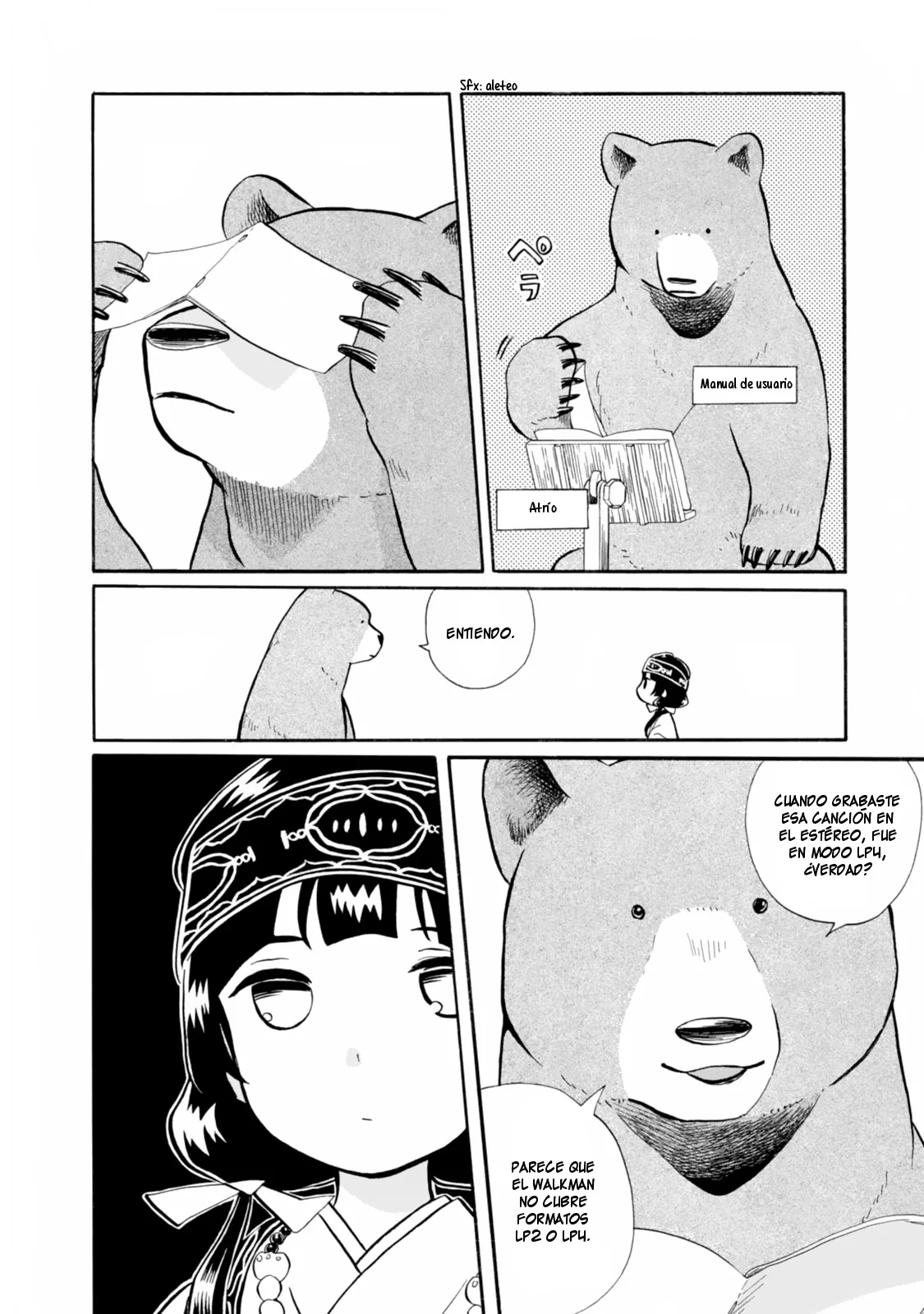 Kumamiko capítulo 42, página 4