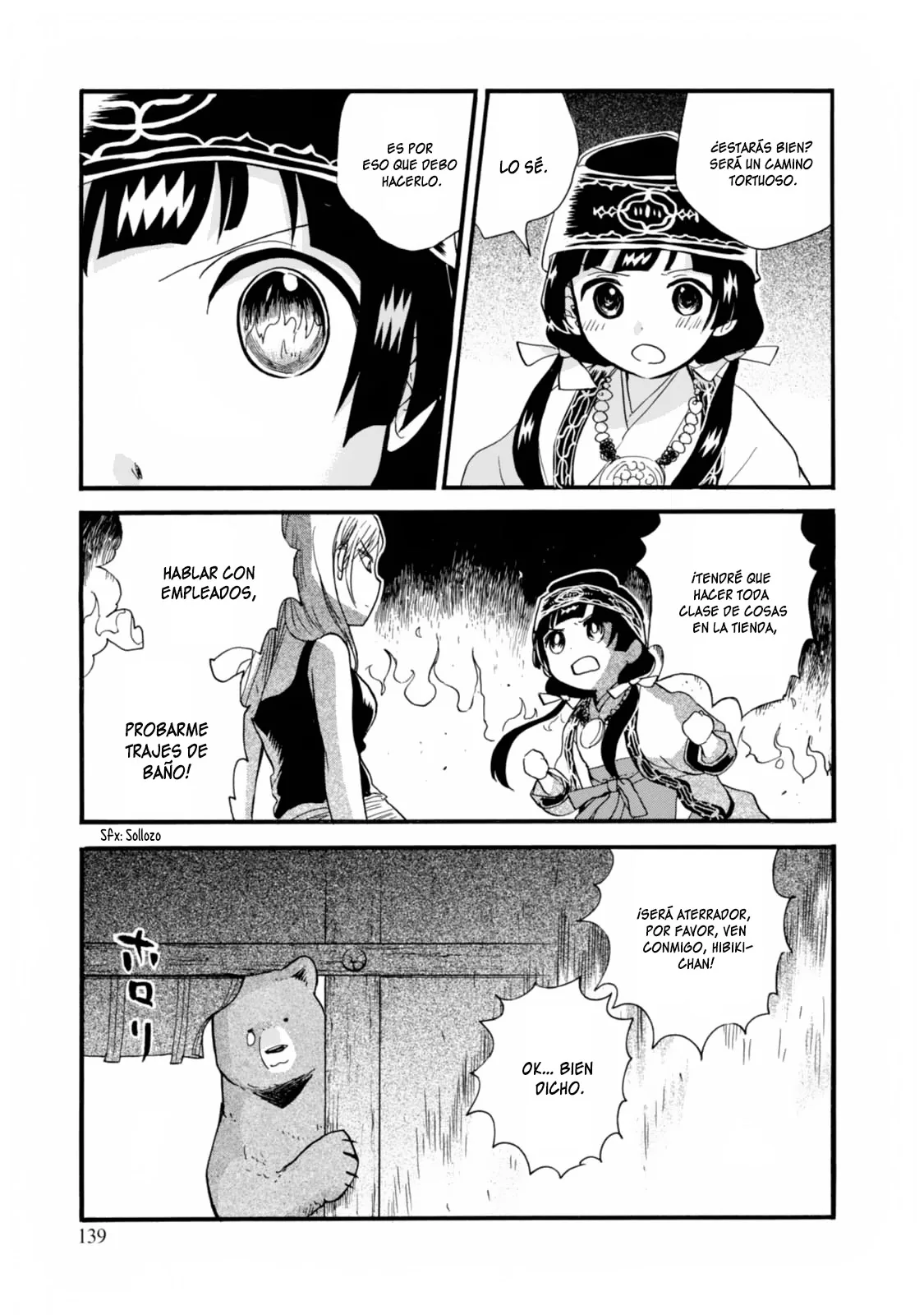 Kumamiko capítulo 54, página 9