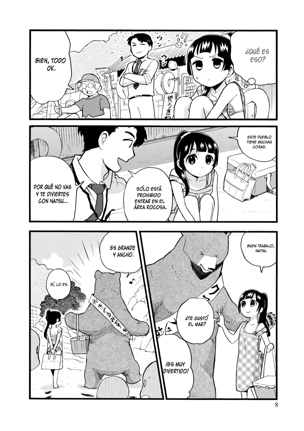 Kumamiko capítulo 55, página 9