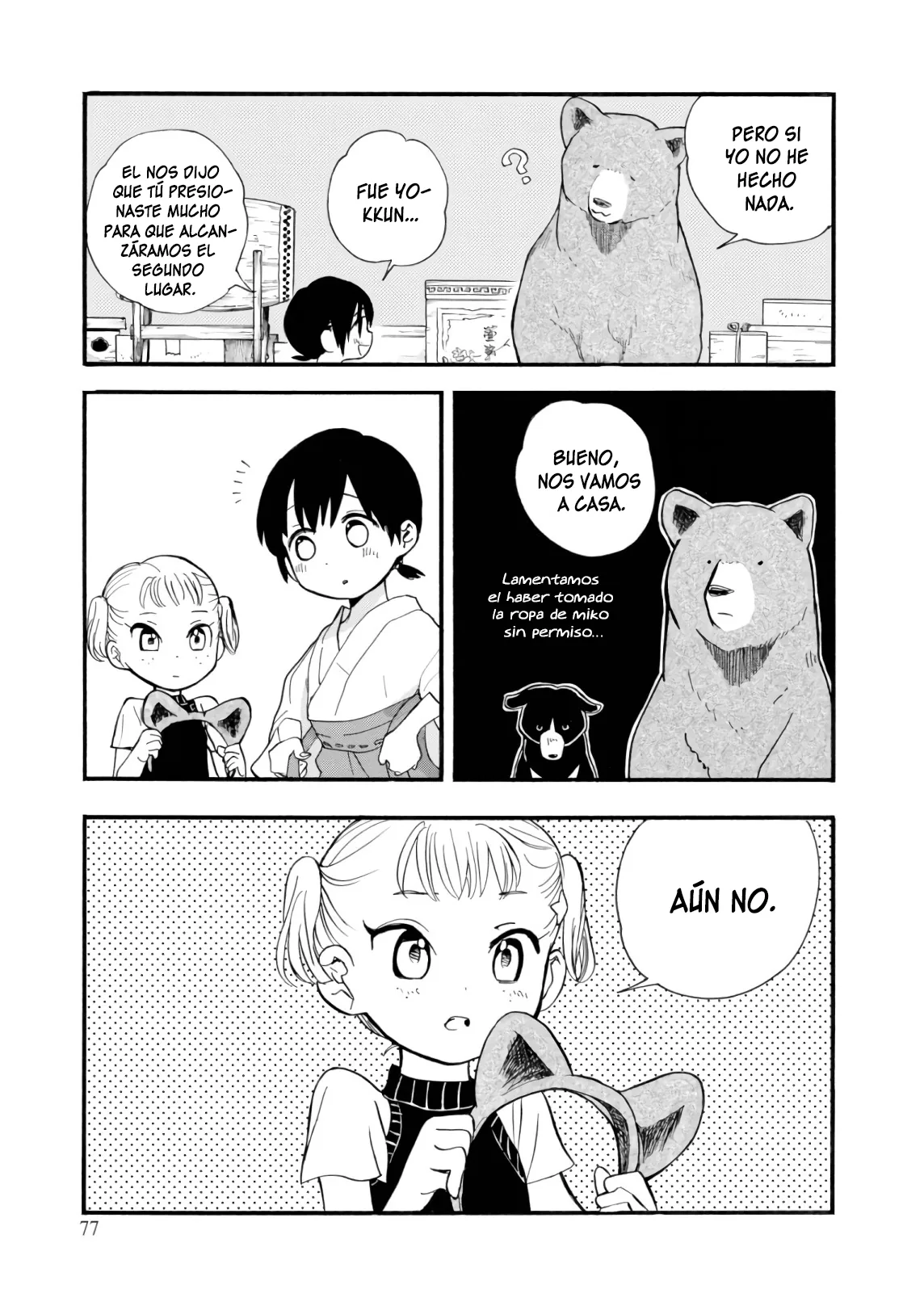 Kumamiko capítulo 63, página 23