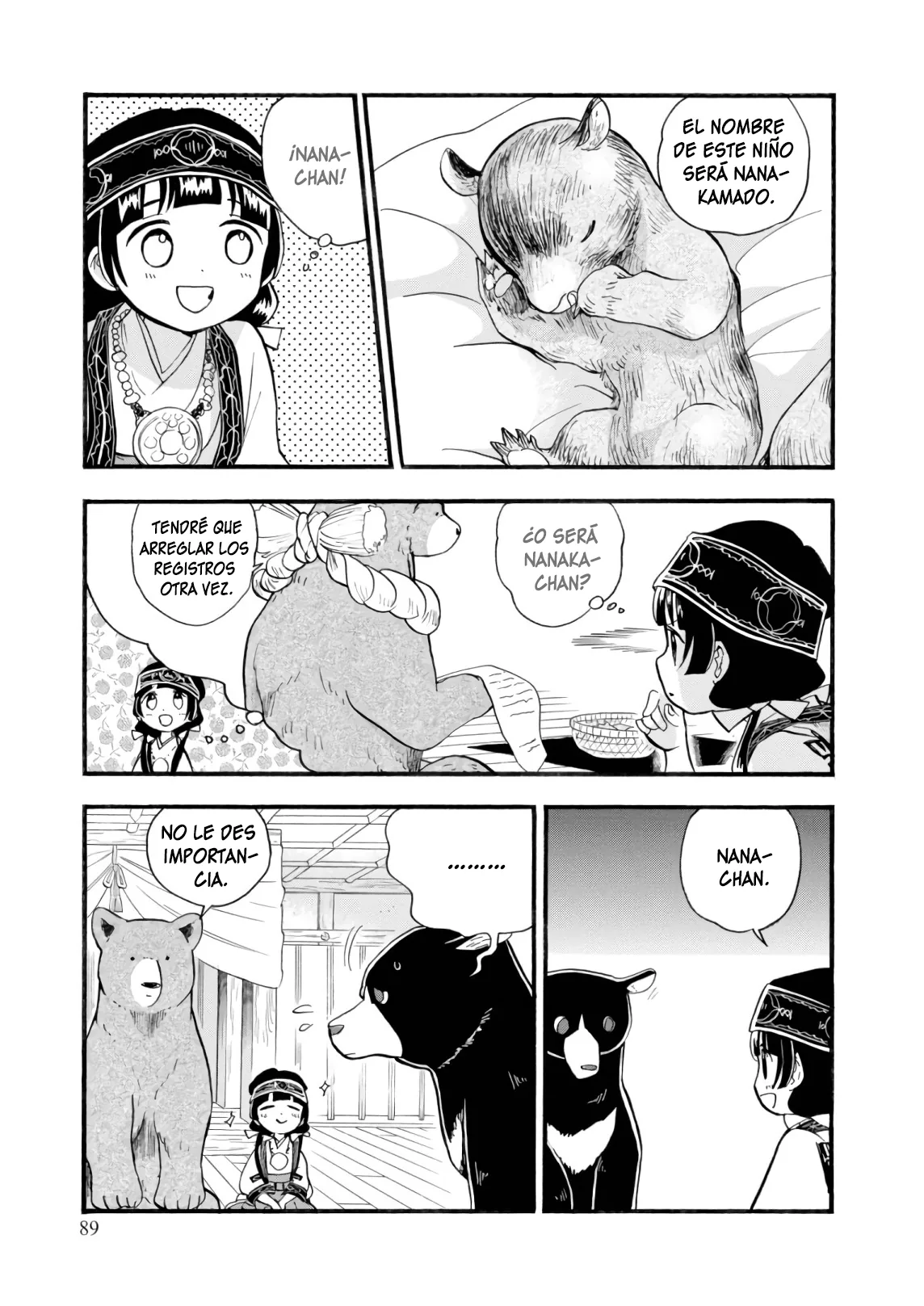 Kumamiko capítulo 64, página 8