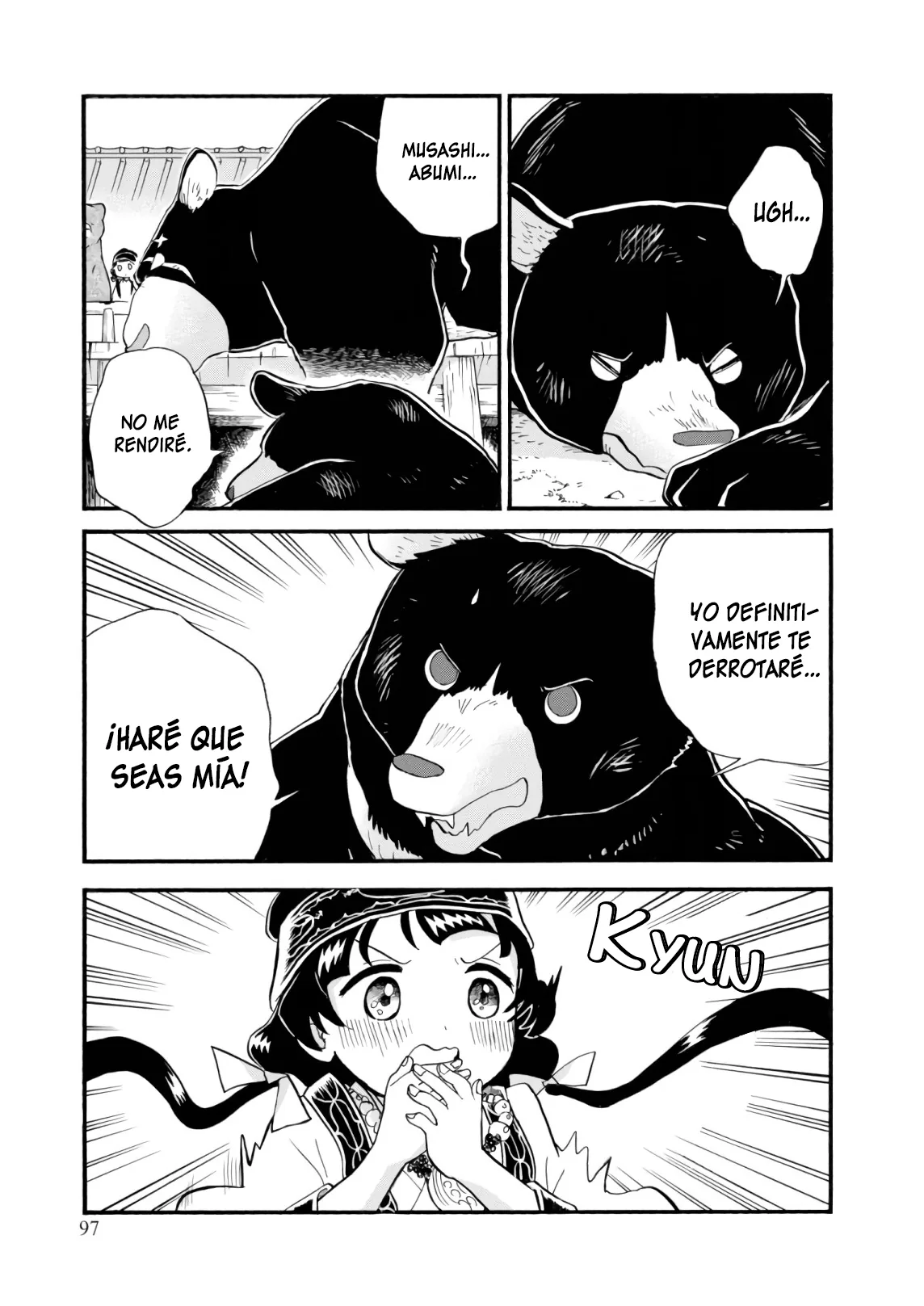 Kumamiko capítulo 64, página 16