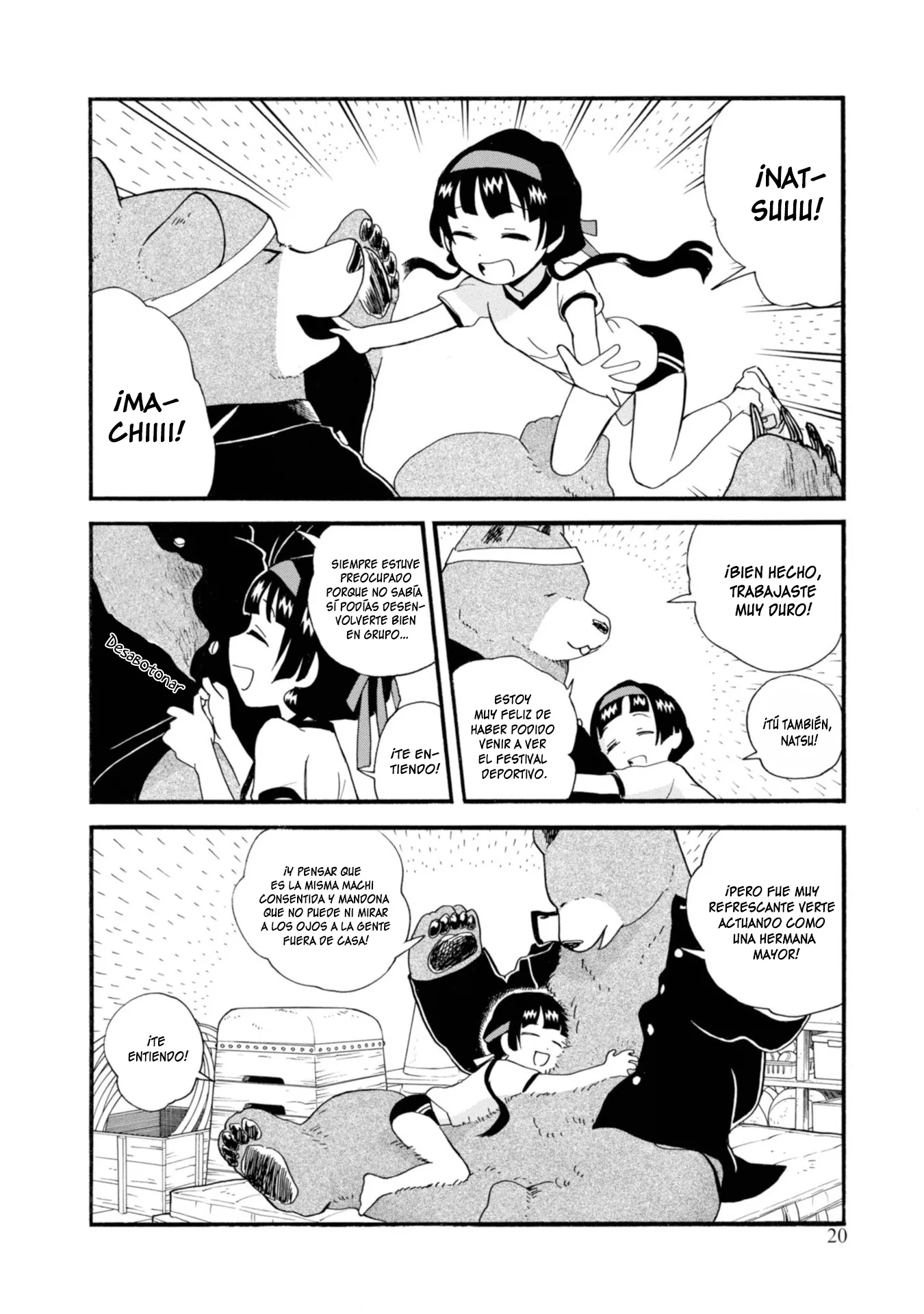 Kumamiko capítulo 67, página 21