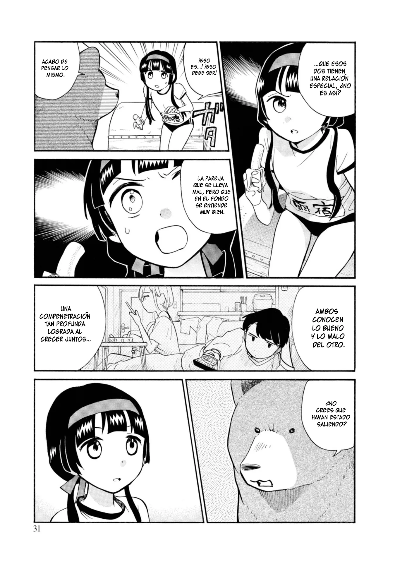 Kumamiko capítulo 68, página 3