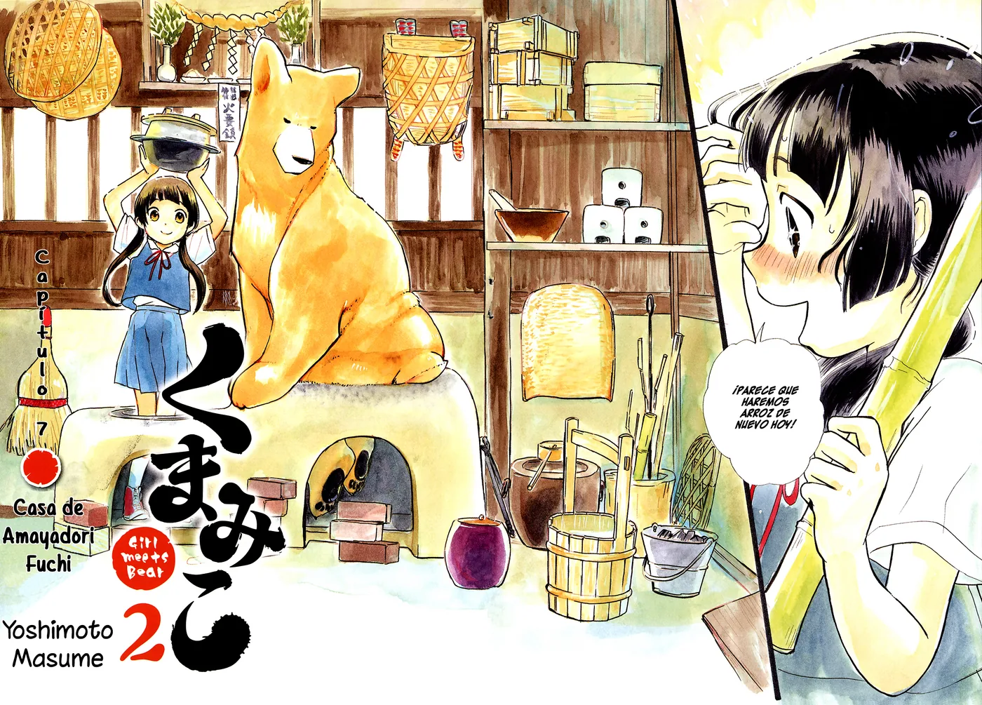 Kumamiko capítulo 7, página 4