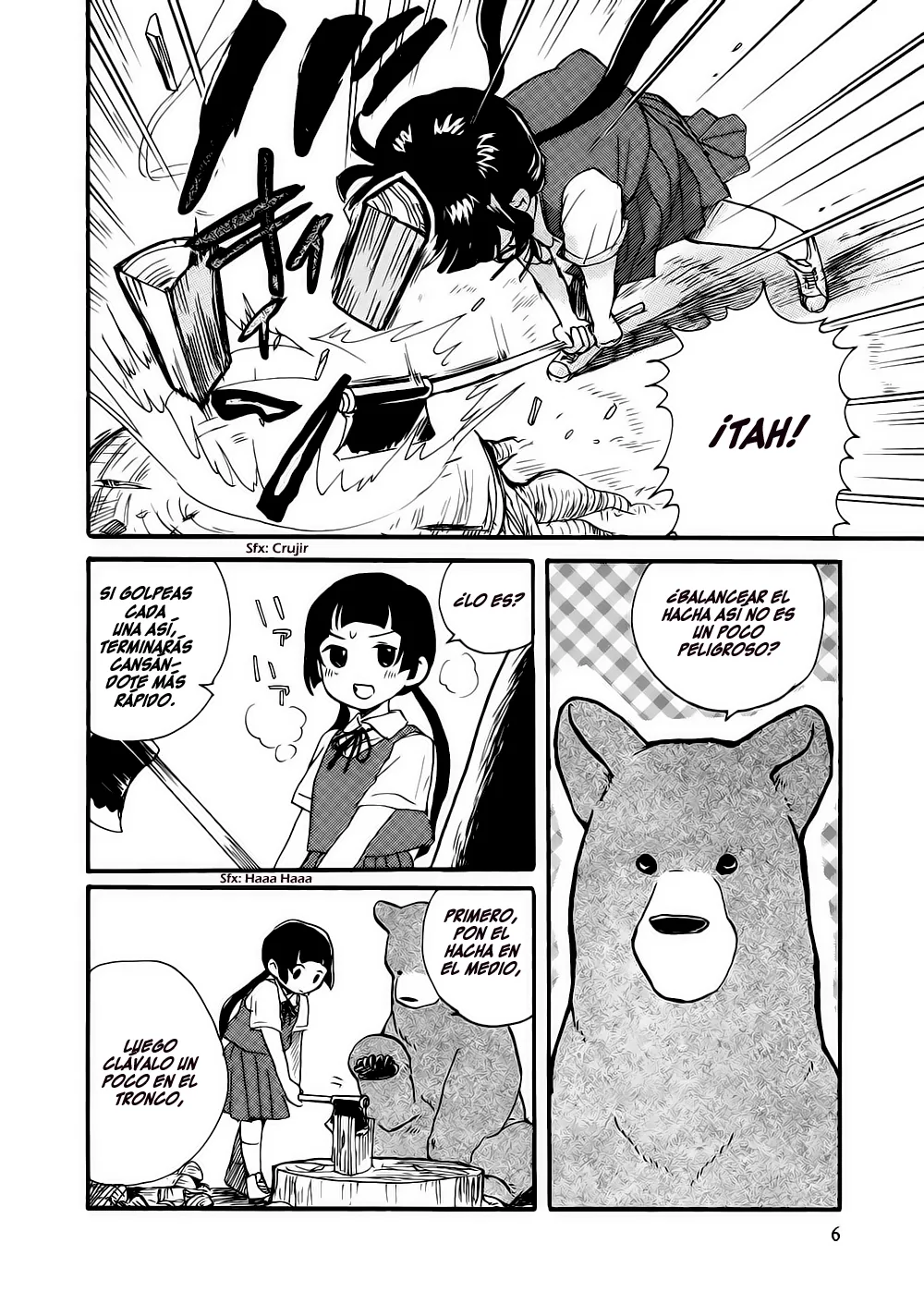 Kumamiko capítulo 7, página 7