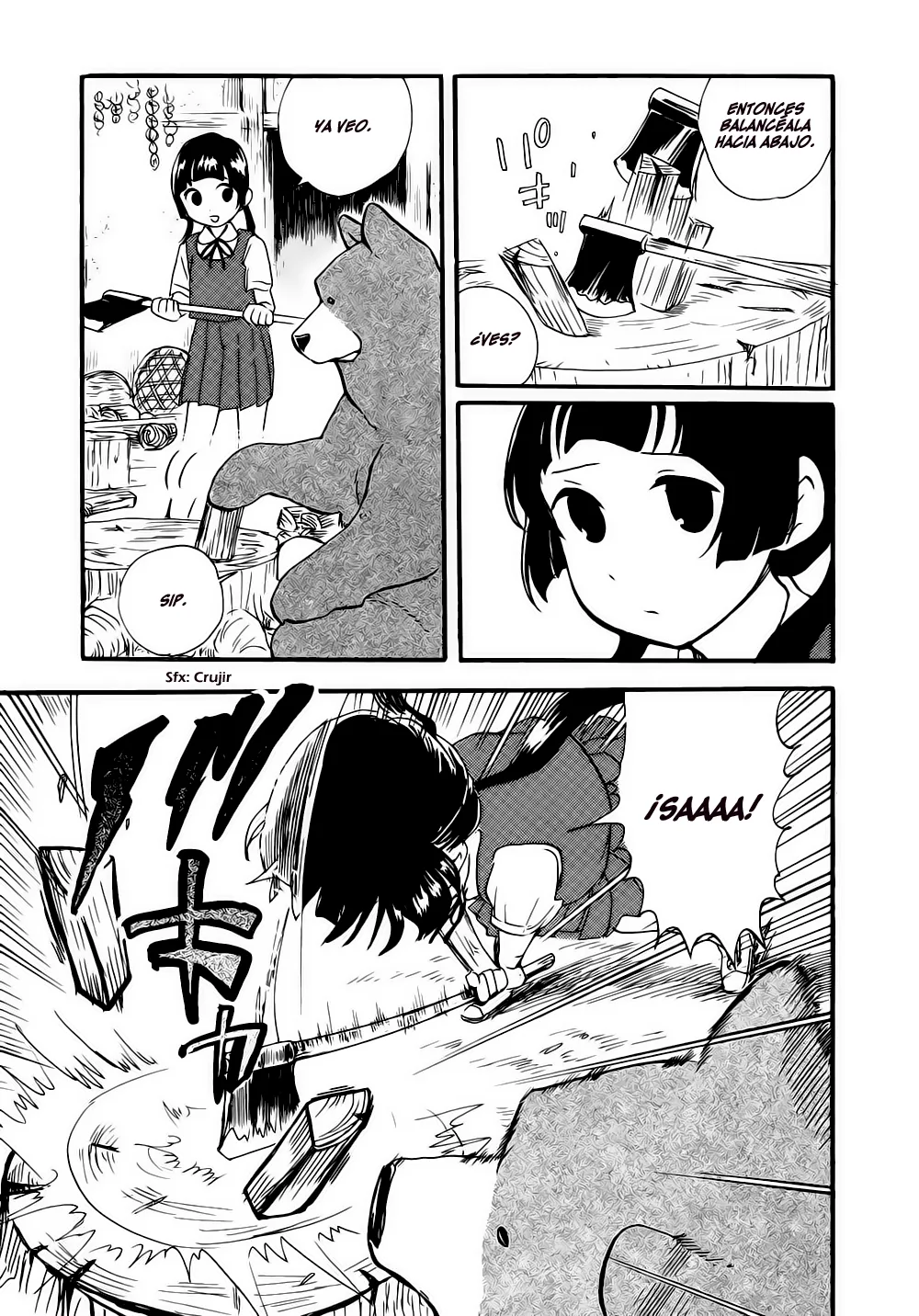 Kumamiko capítulo 7, página 8