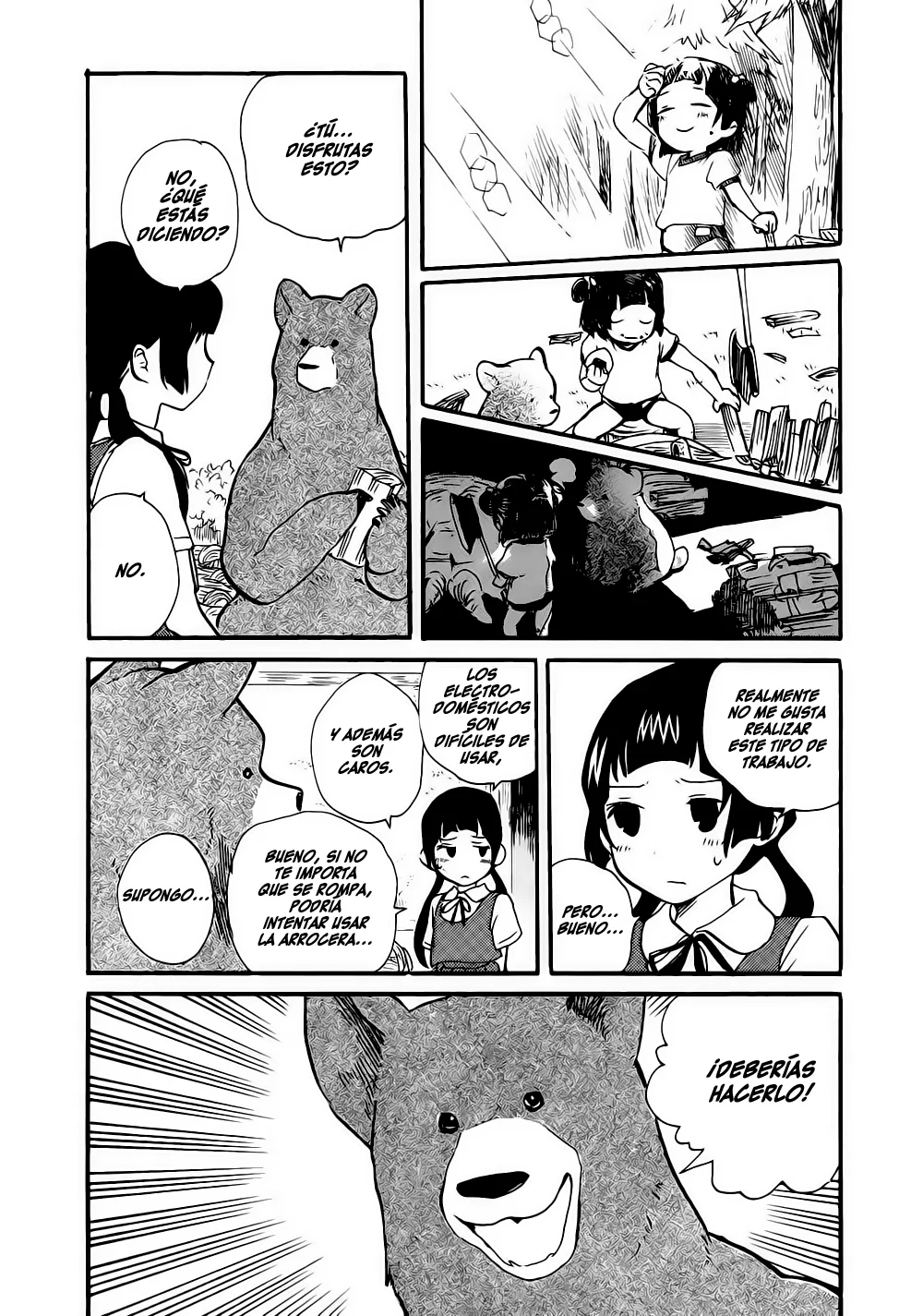 Kumamiko capítulo 7, página 13