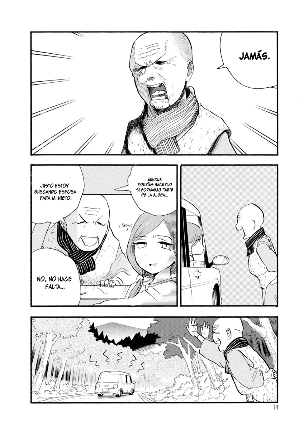 Kumamiko capítulo 73, página 14