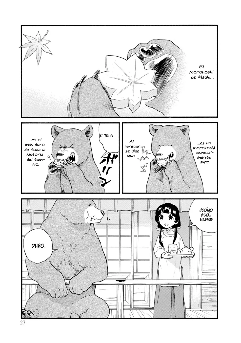 Kumamiko capítulo 73, página 27
