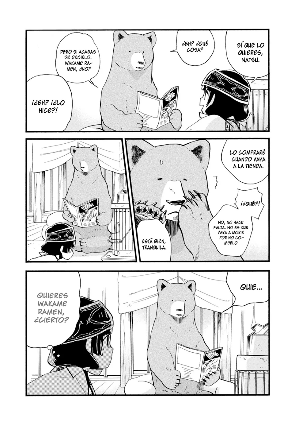 Kumamiko capítulo 74, página 11