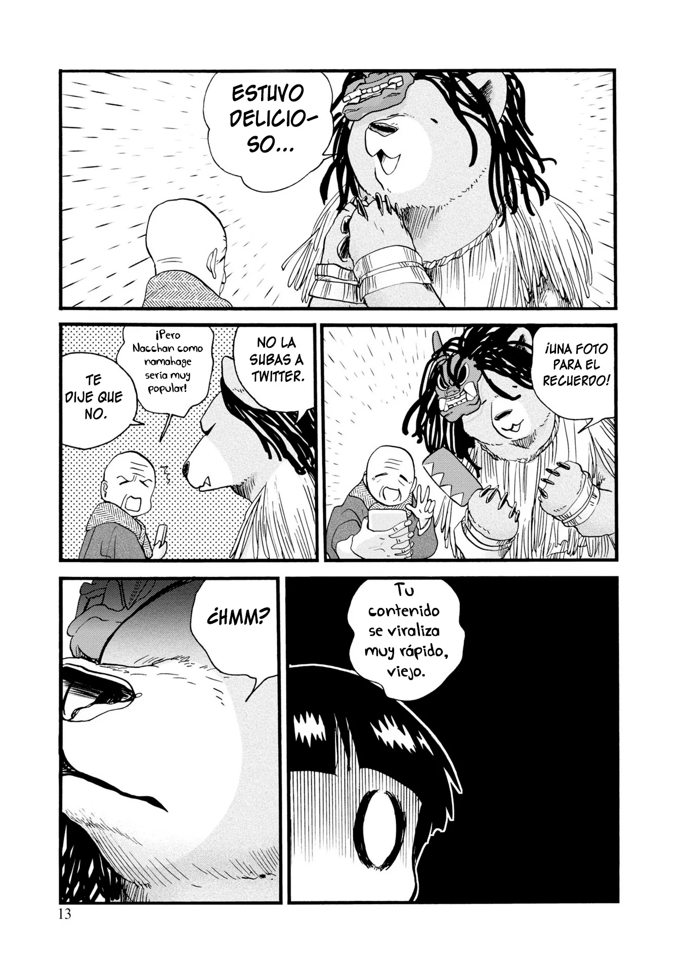 Kumamiko capítulo 85, página 14