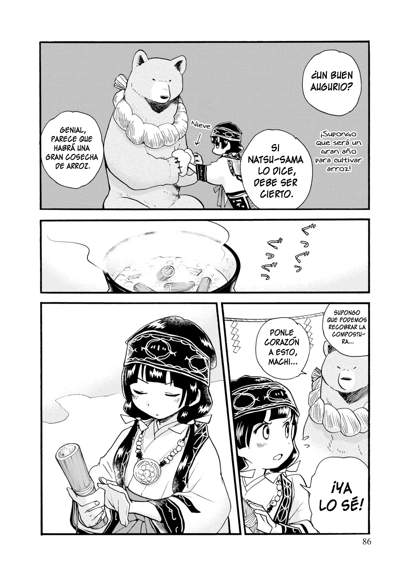 Kumamiko capítulo 88, página 8