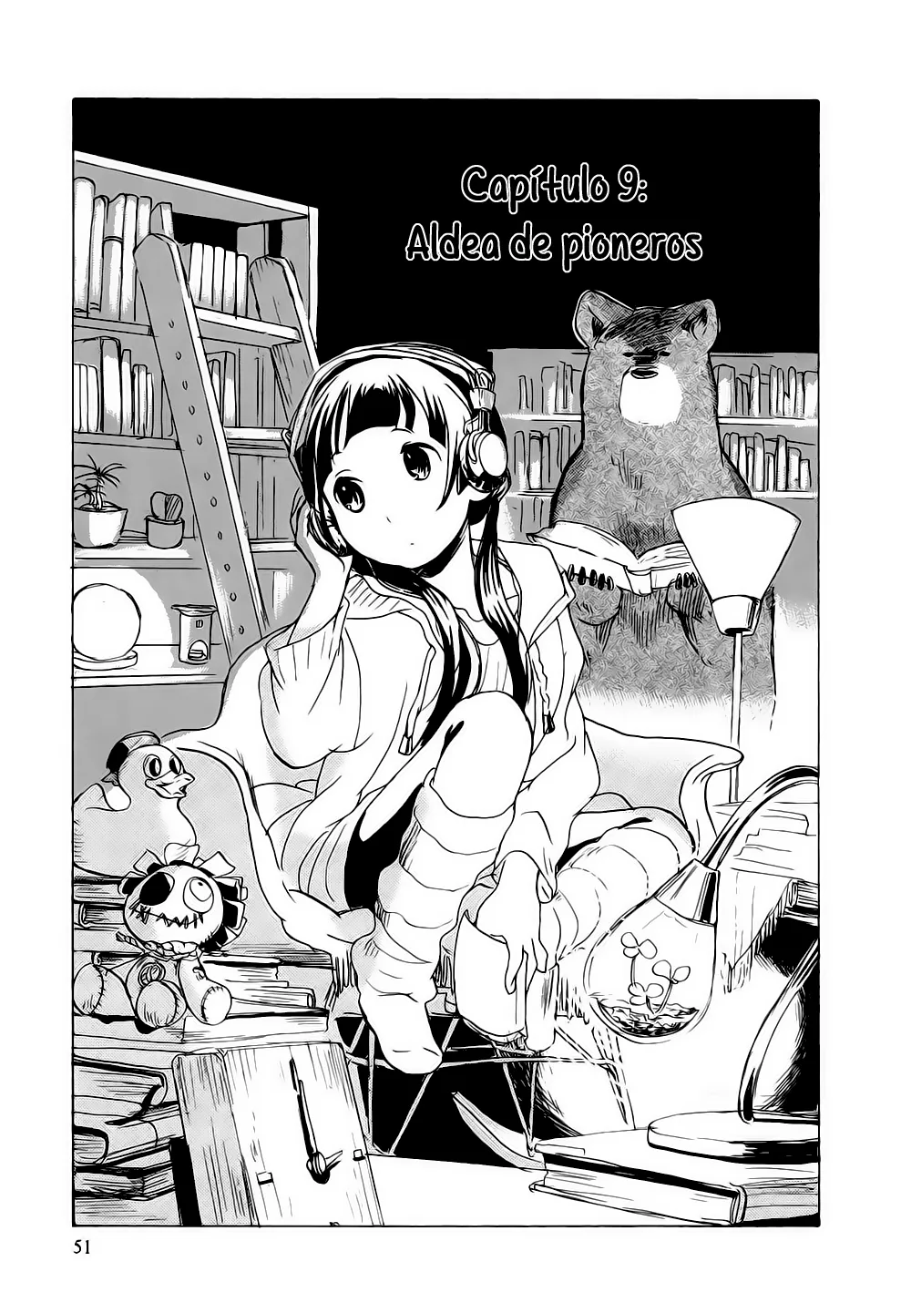 Kumamiko capítulo 9, página 3