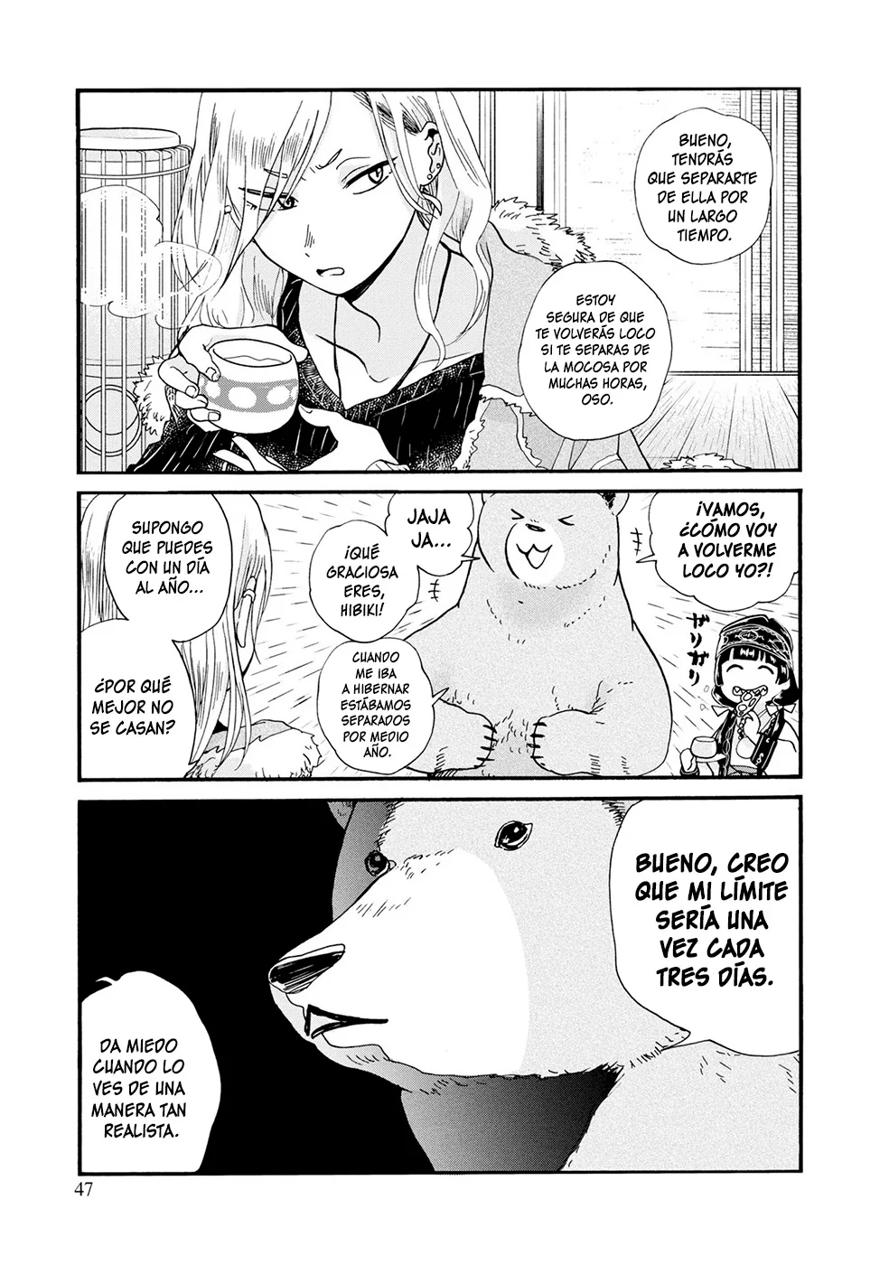 Kumamiko capítulo 92, página 17