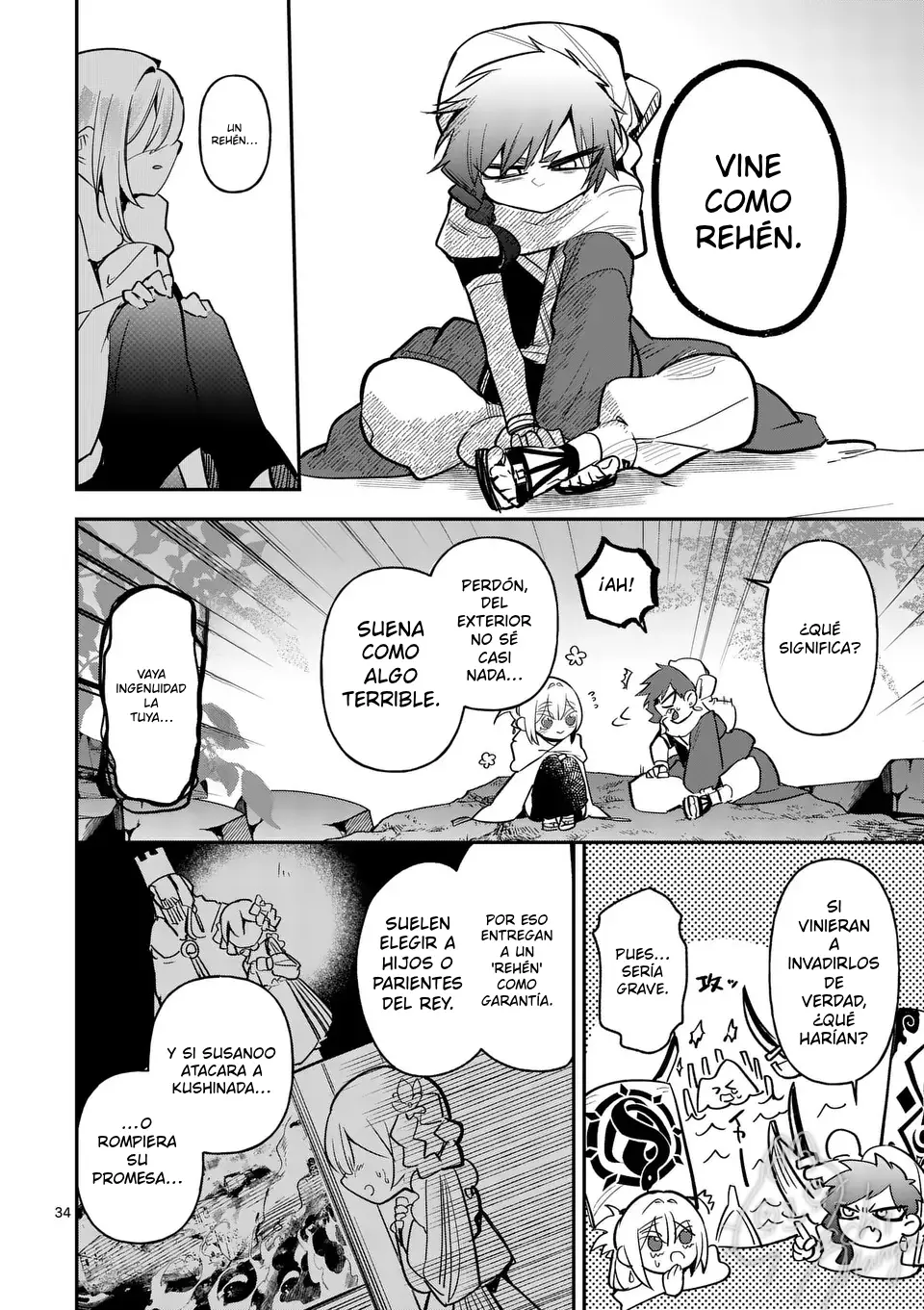Kumotsu no Vante capítulo 1, página 34