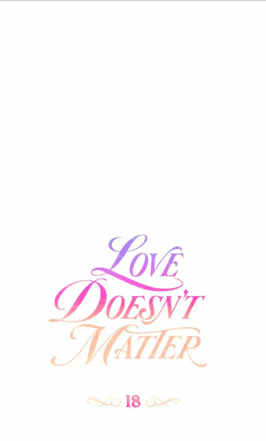 Love Doesn't Matter capítulo 18, página 5
