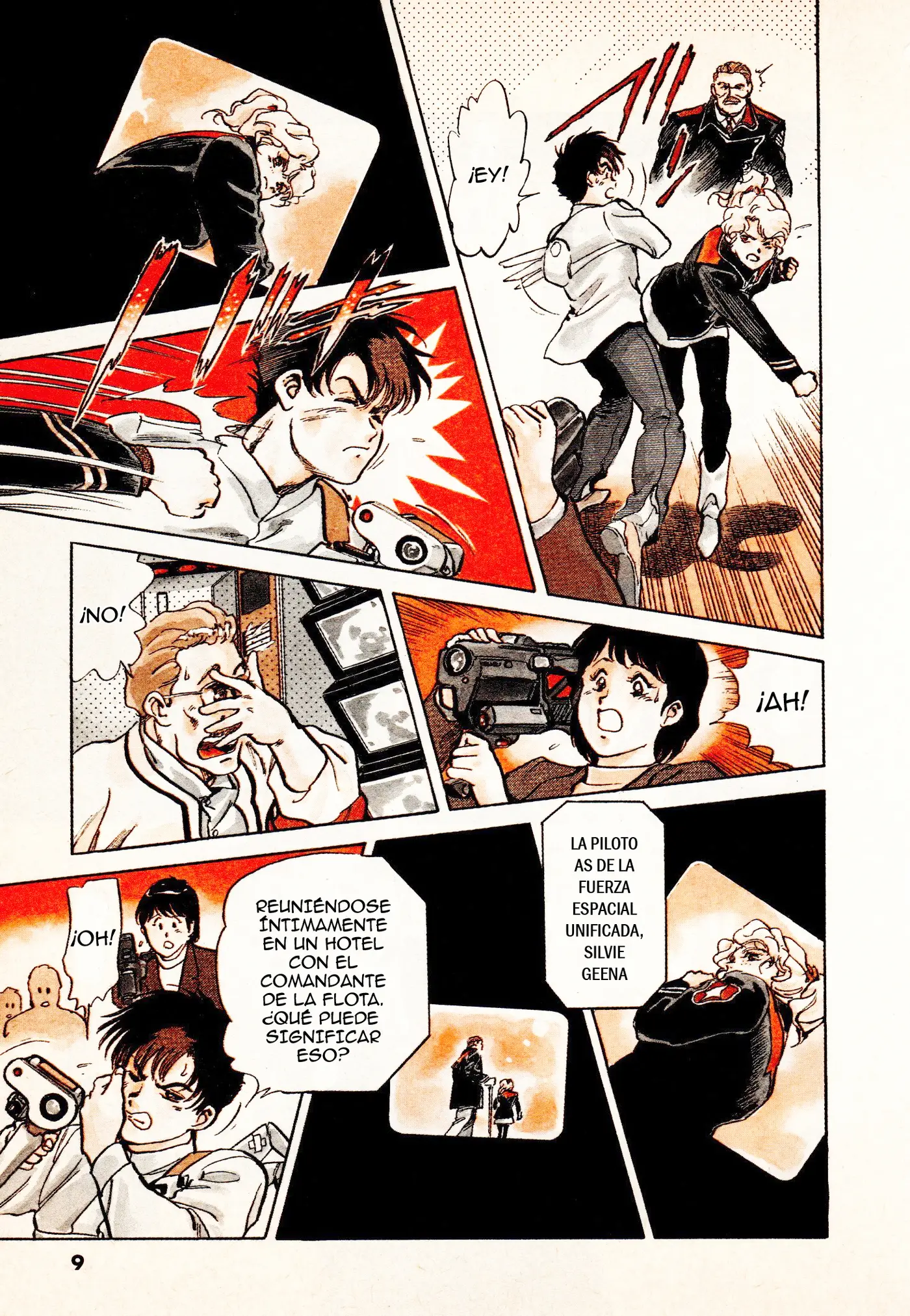 Macross II capítulo 1, página 9