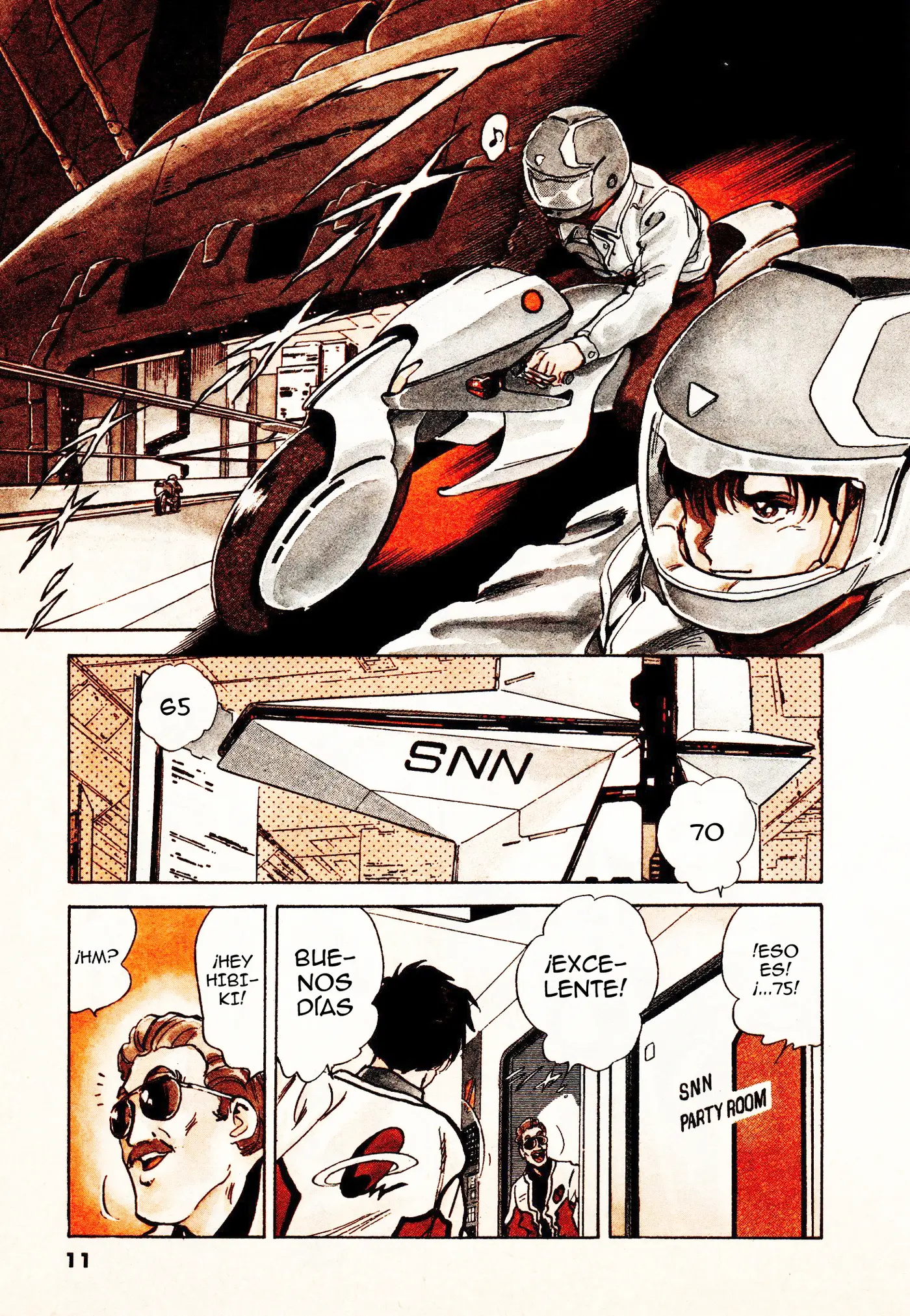 Macross II capítulo 1, página 11