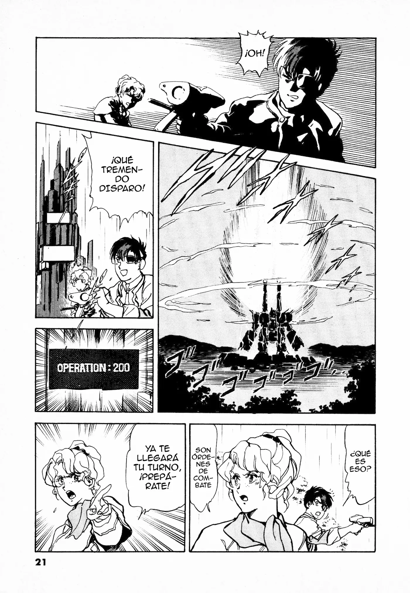 Macross II capítulo 1, página 21