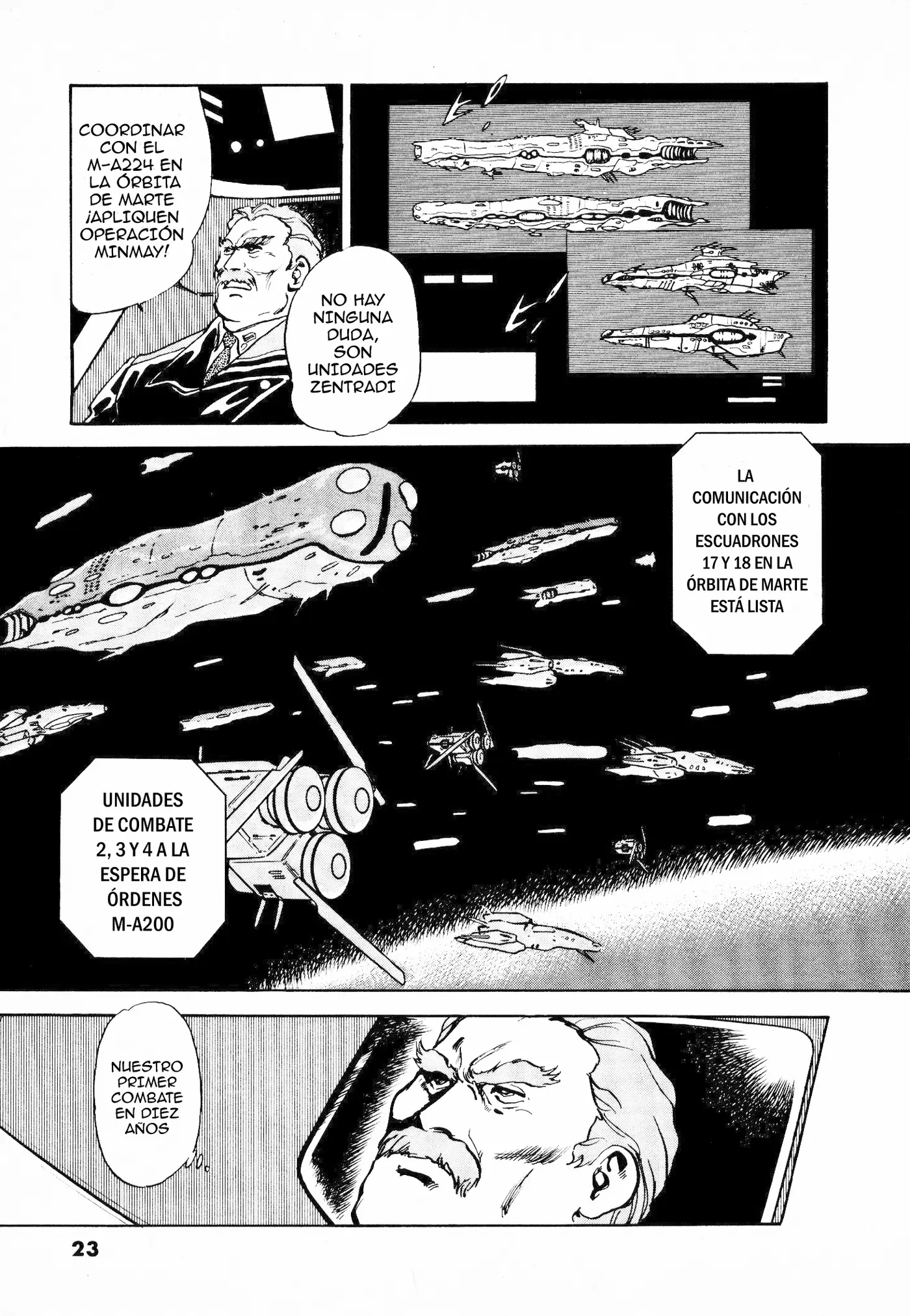Macross II capítulo 1, página 23