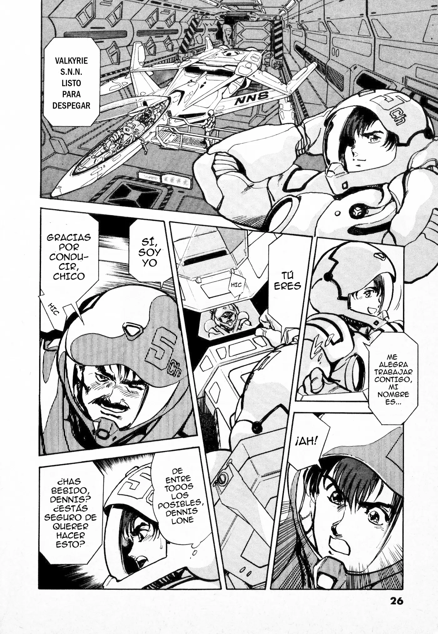 Macross II capítulo 1, página 26