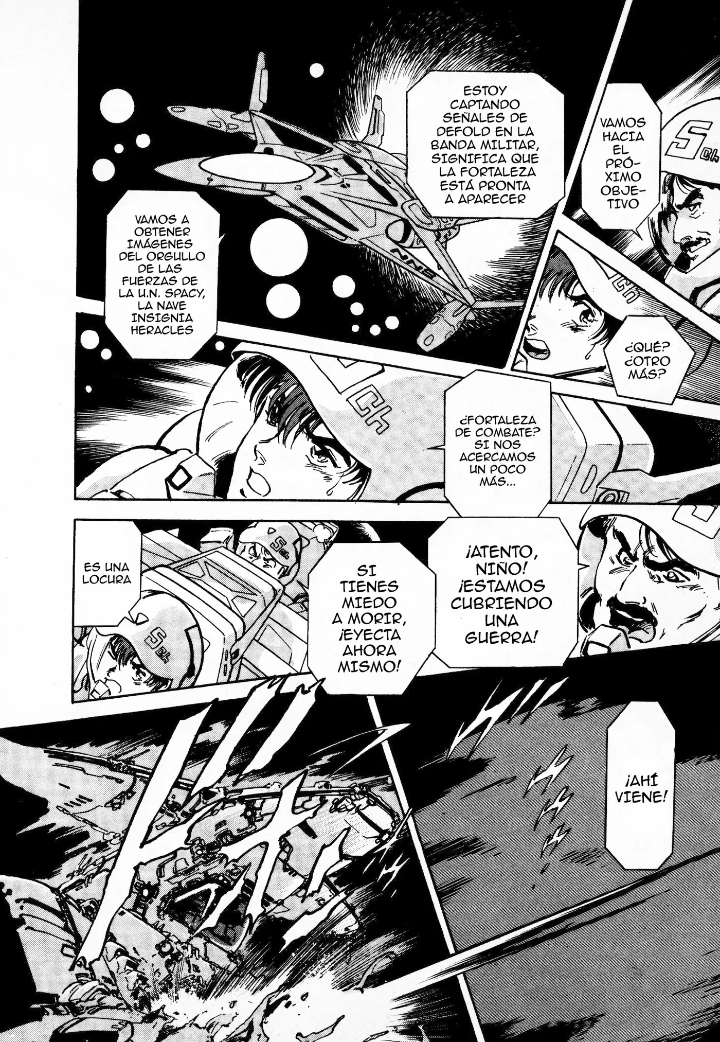 Macross II capítulo 1, página 38
