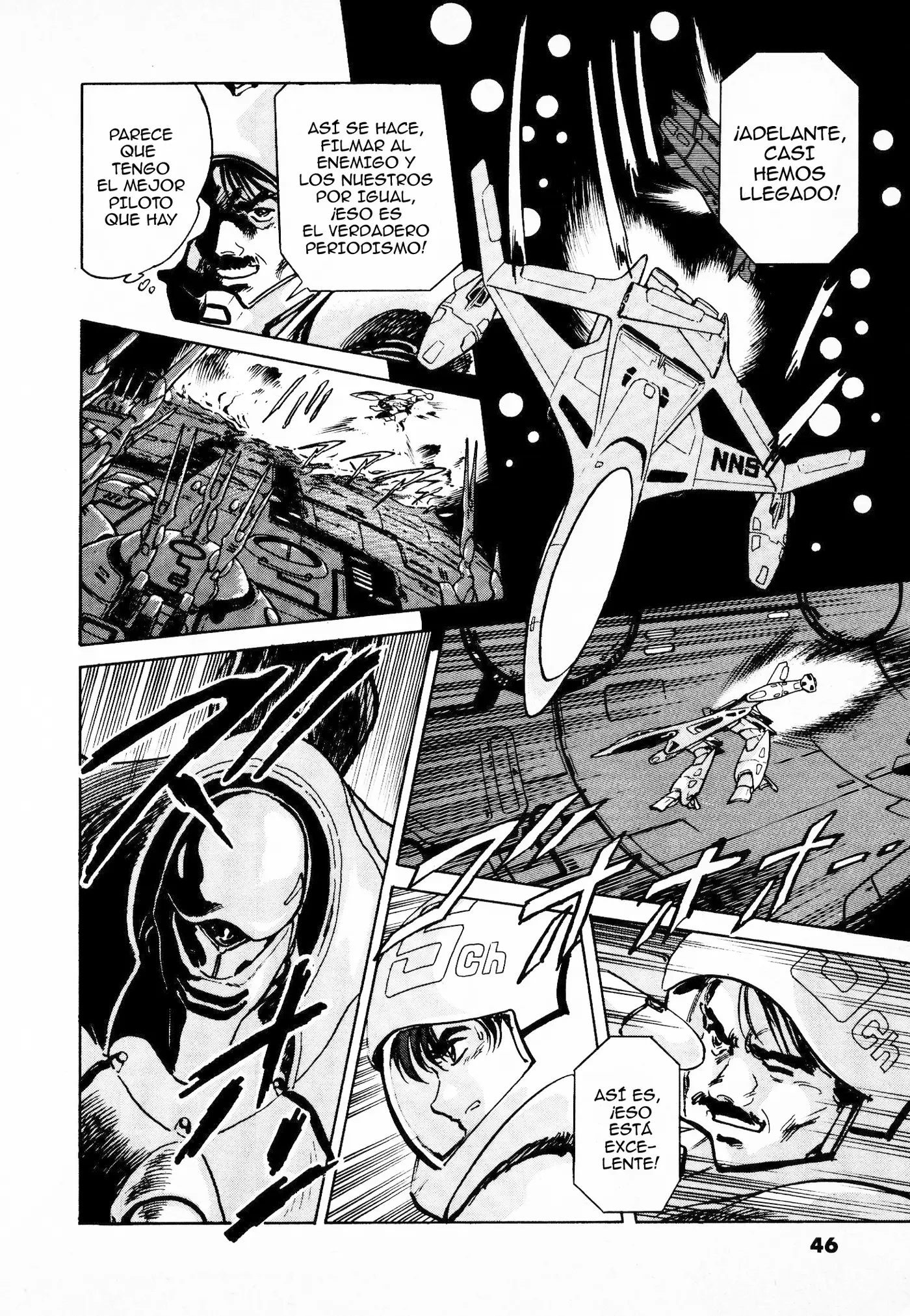 Macross II capítulo 1, página 46