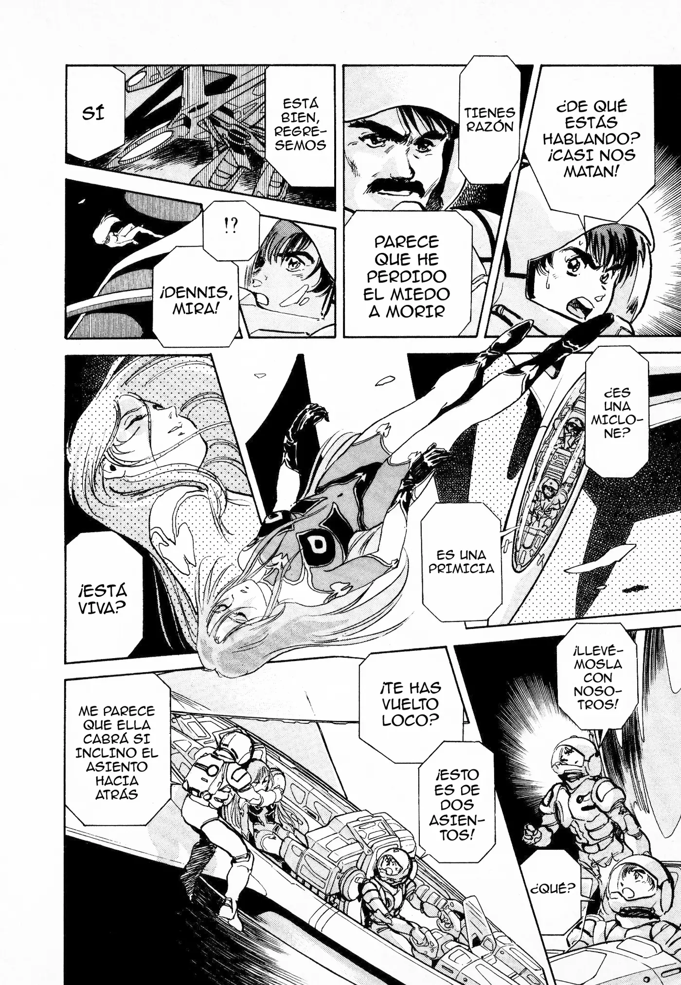 Macross II capítulo 1, página 48