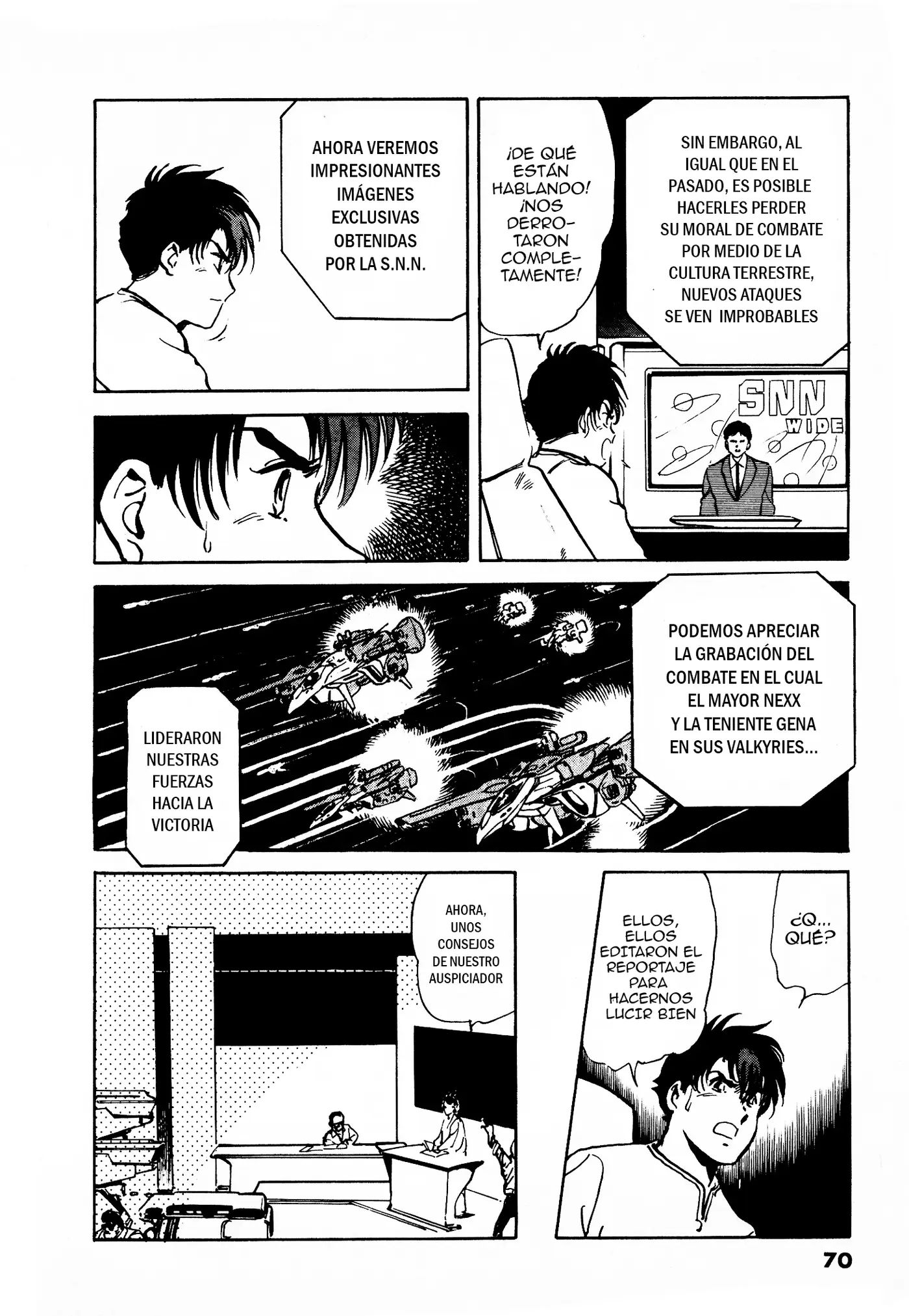 Macross II capítulo 2, página 18