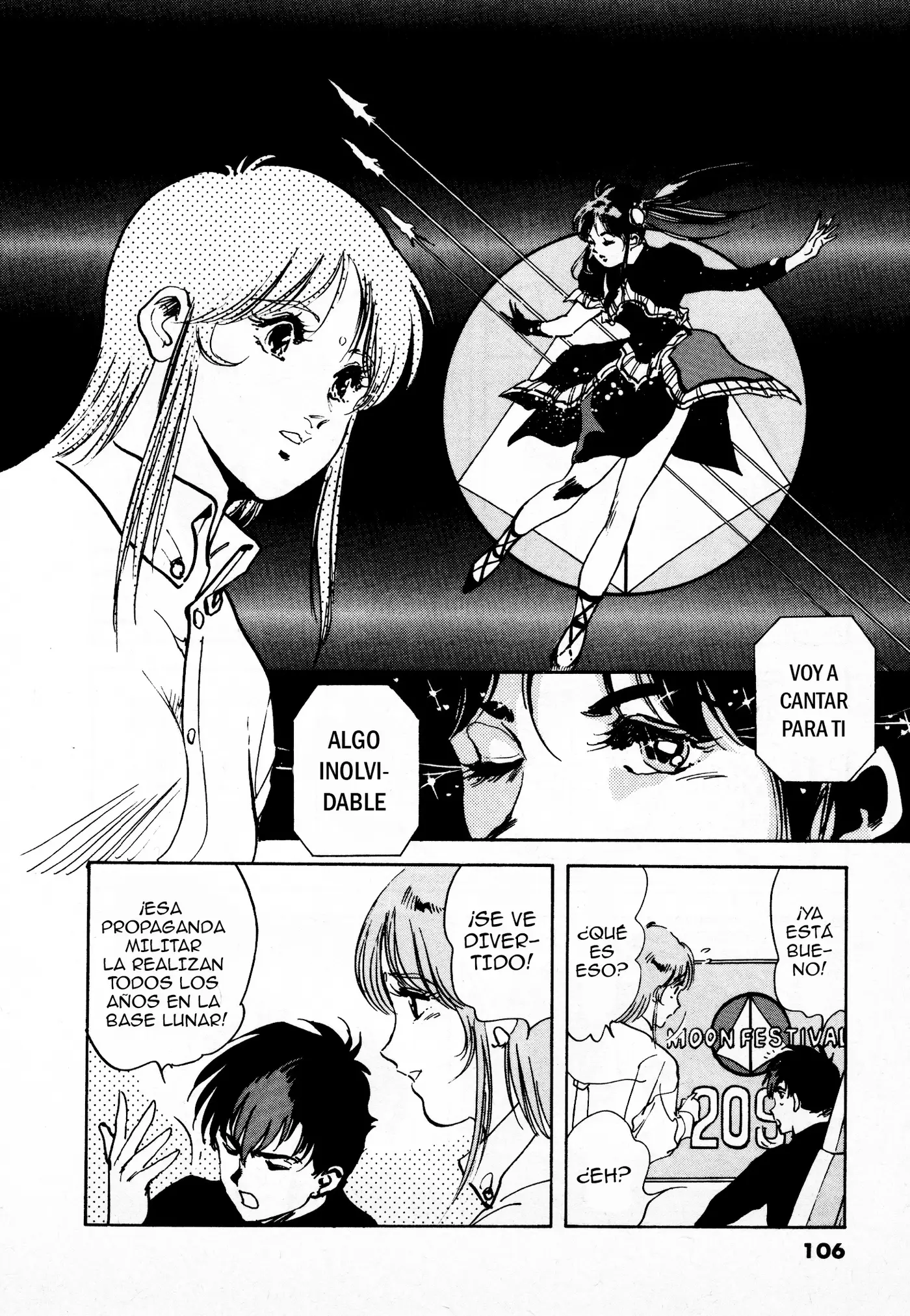 Macross II capítulo 3, página 4