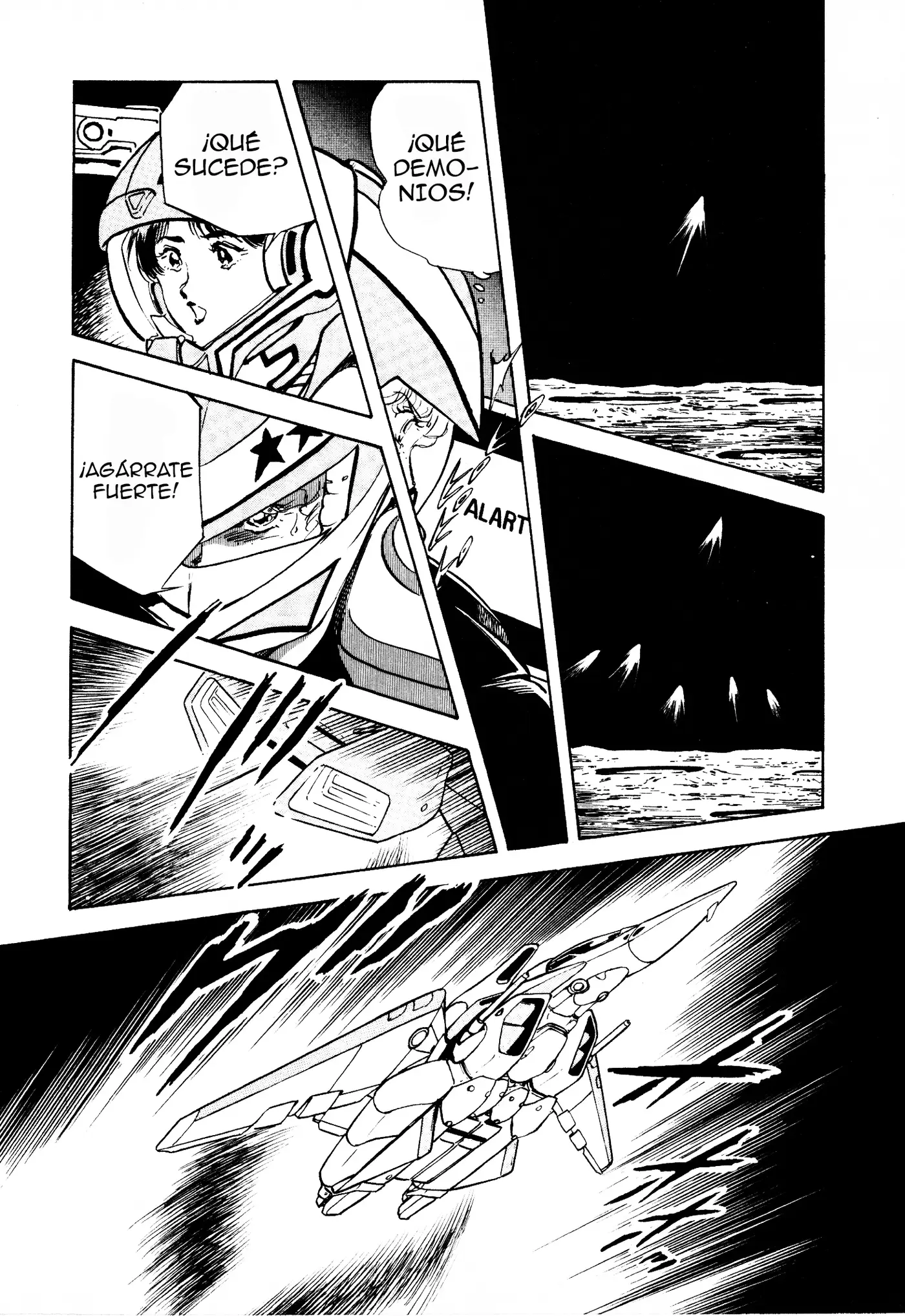 Macross II capítulo 3, página 37