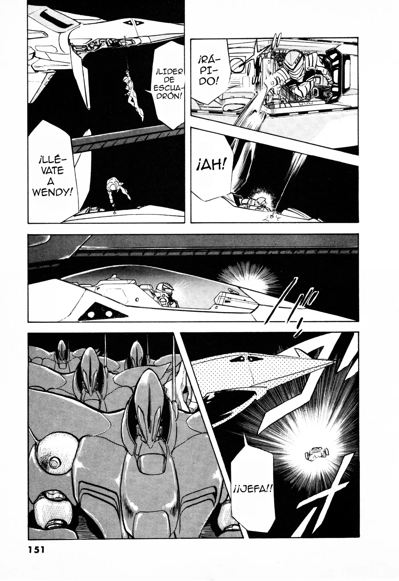 Macross II capítulo 3, página 48