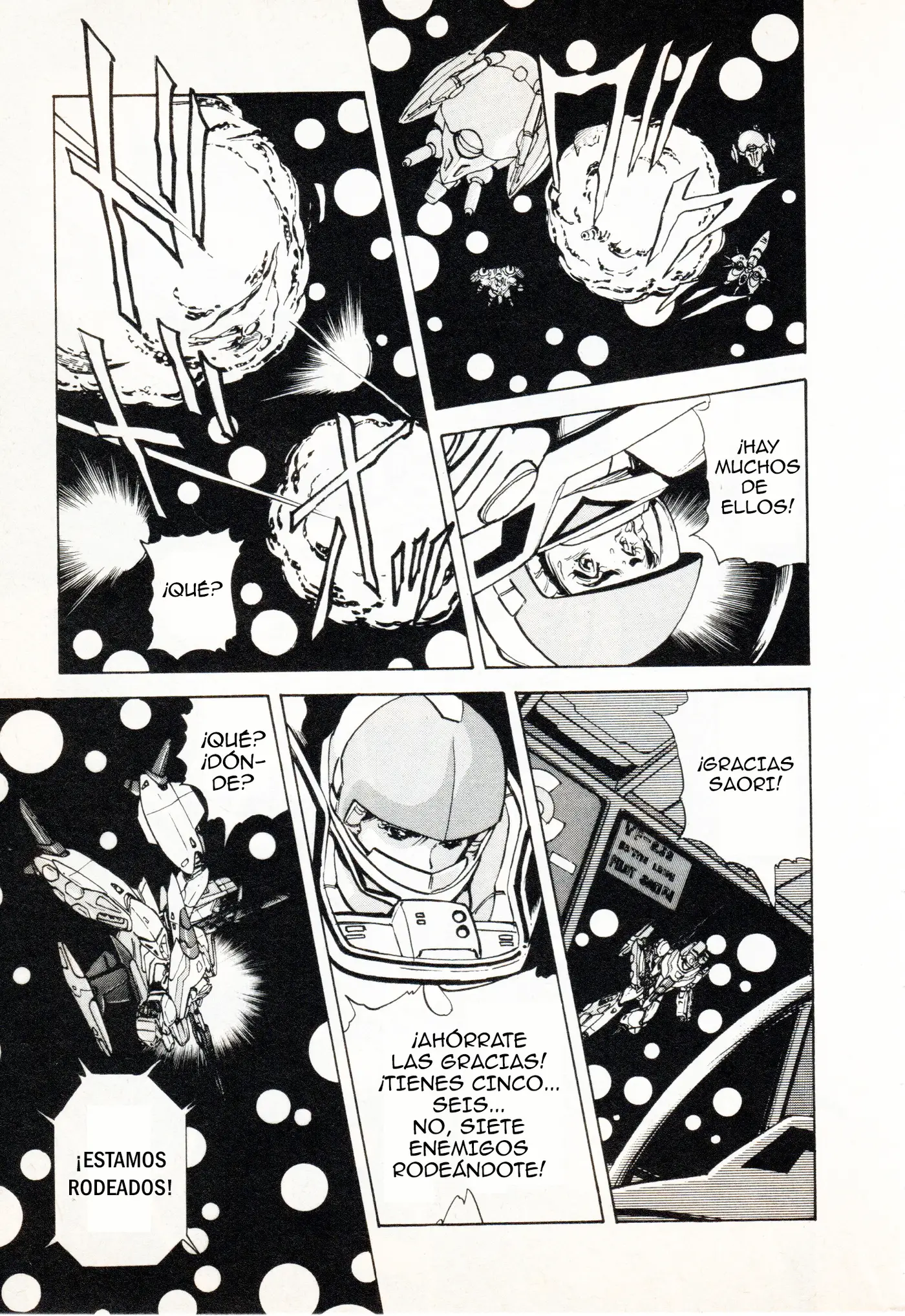 Macross II capítulo 6, página 7