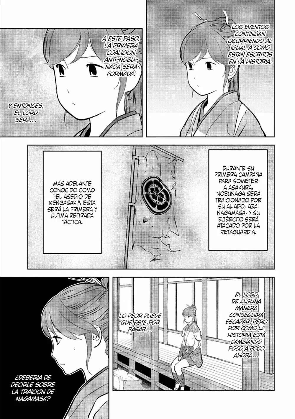 Sengoku Komachi Kuroutan capítulo 42, página 11