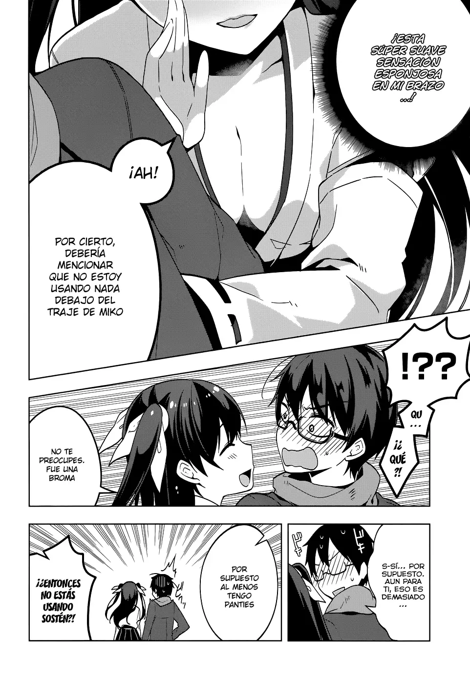Mayo Chiki! capítulo 34, página 8
