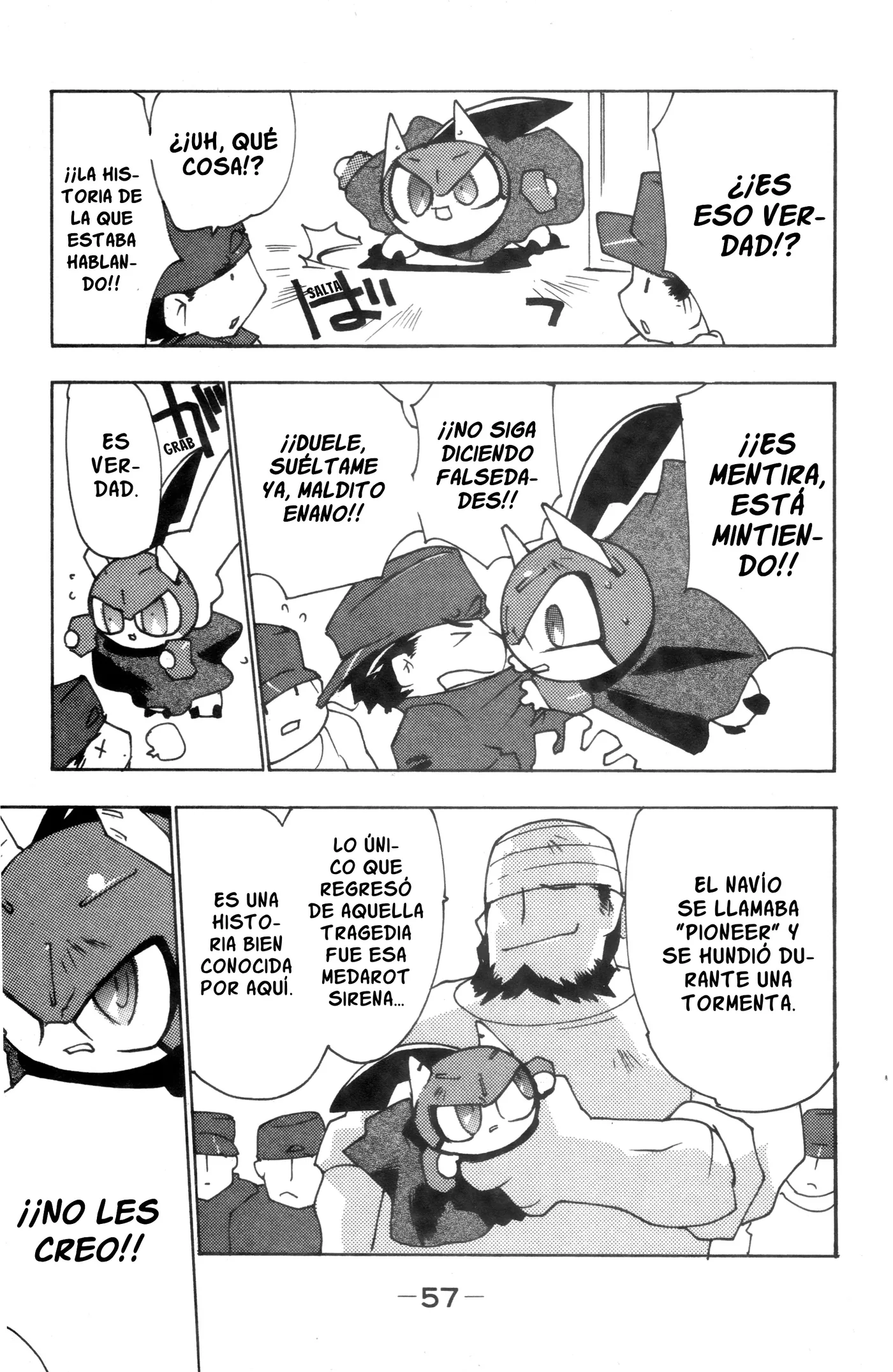 Medabot Navi capítulo 2, página 19