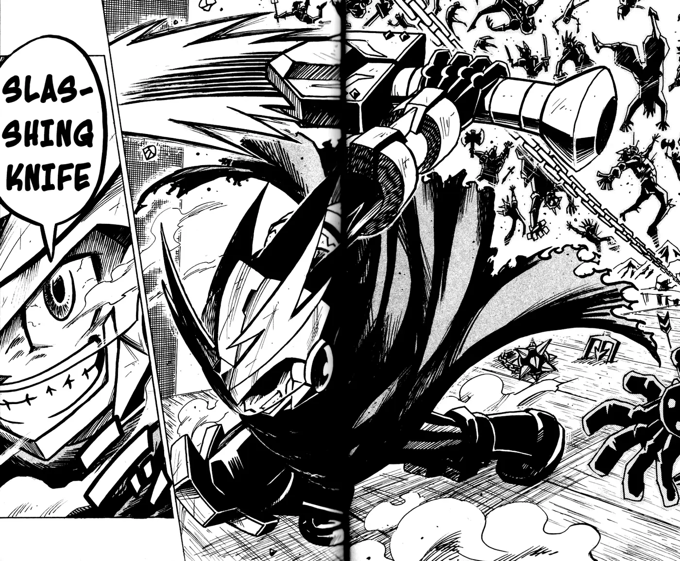 Mega Man Star Force Tribe capítulo 1, página 6