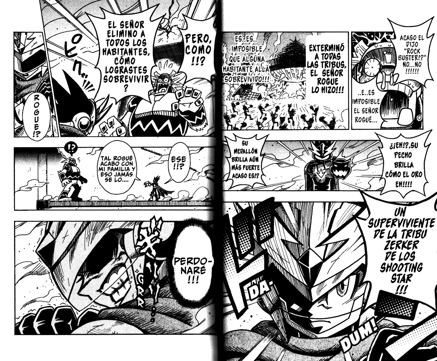 Mega Man Star Force Tribe capítulo 1, página 11
