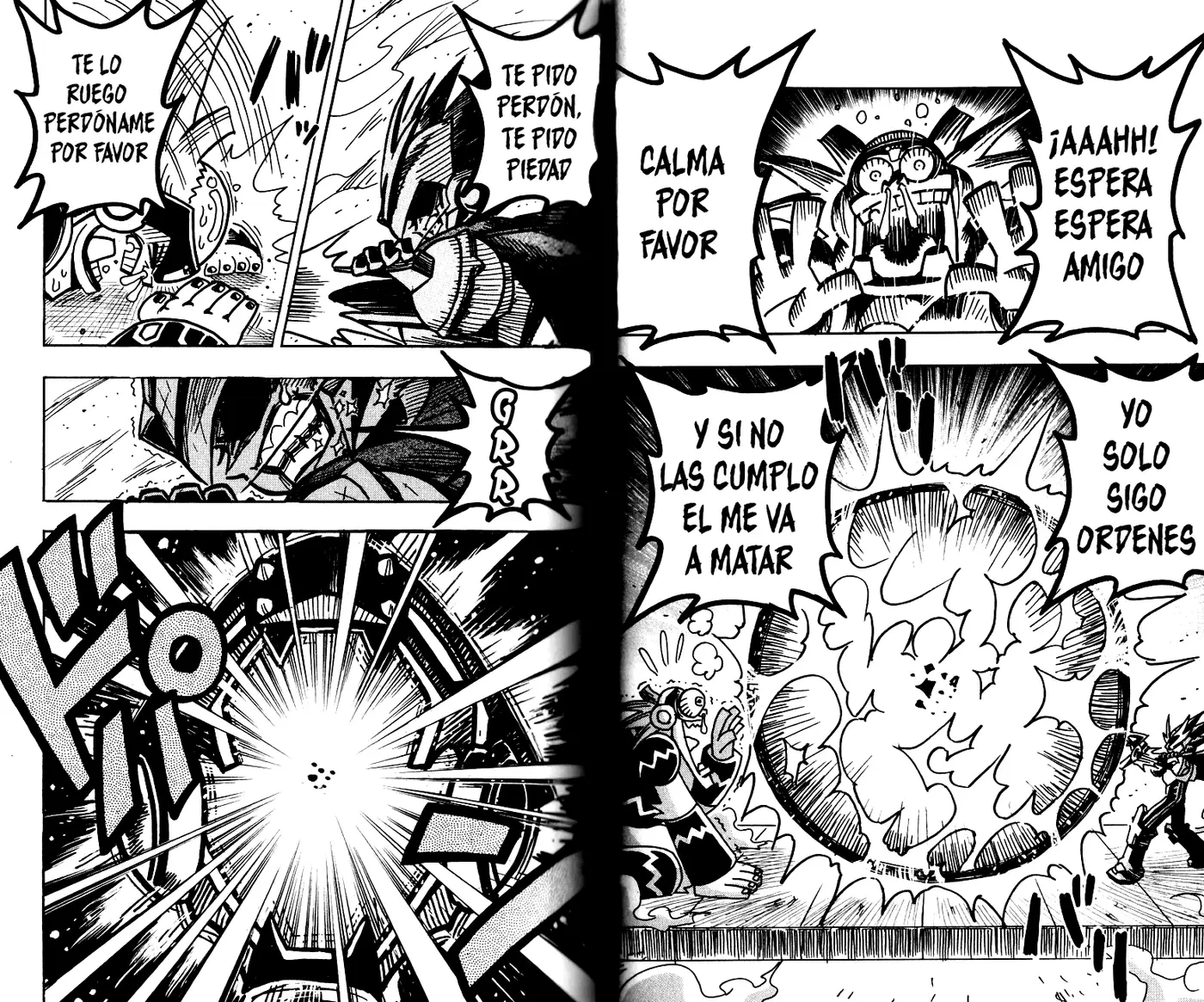 Mega Man Star Force Tribe capítulo 1, página 14