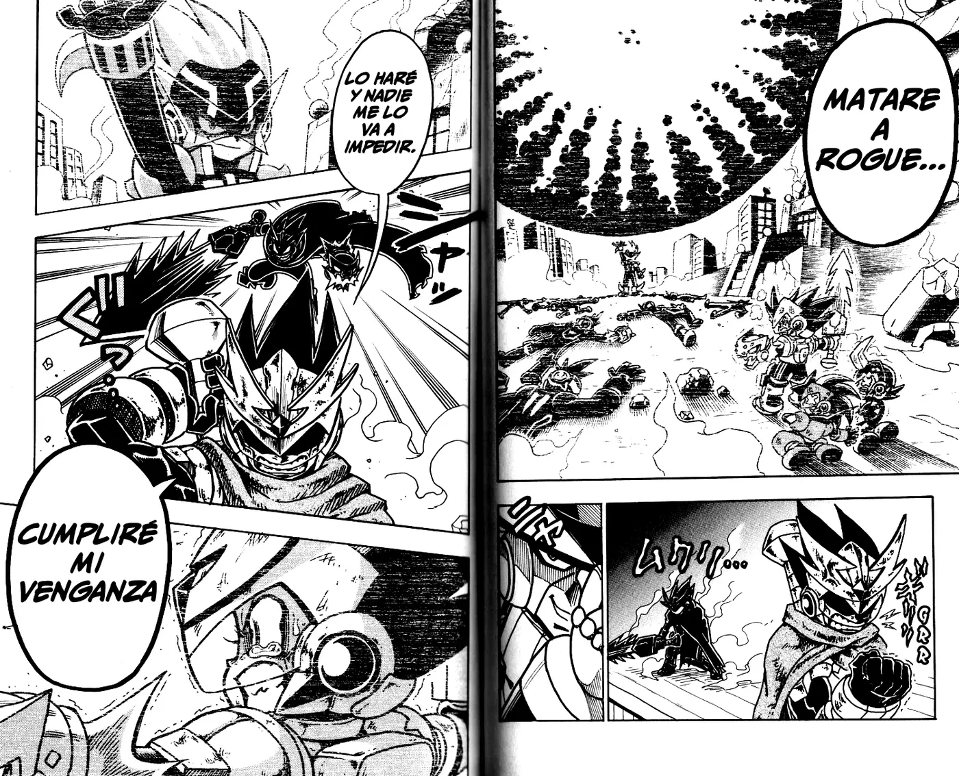 Mega Man Star Force Tribe capítulo 2, página 13