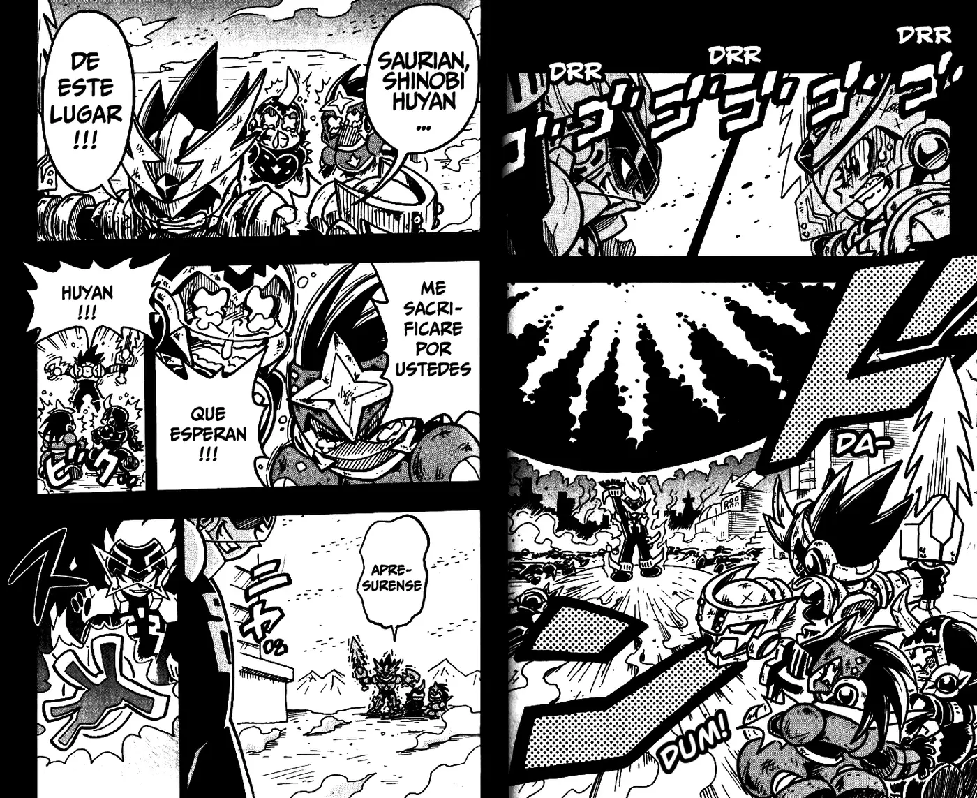Mega Man Star Force Tribe capítulo 3, página 2