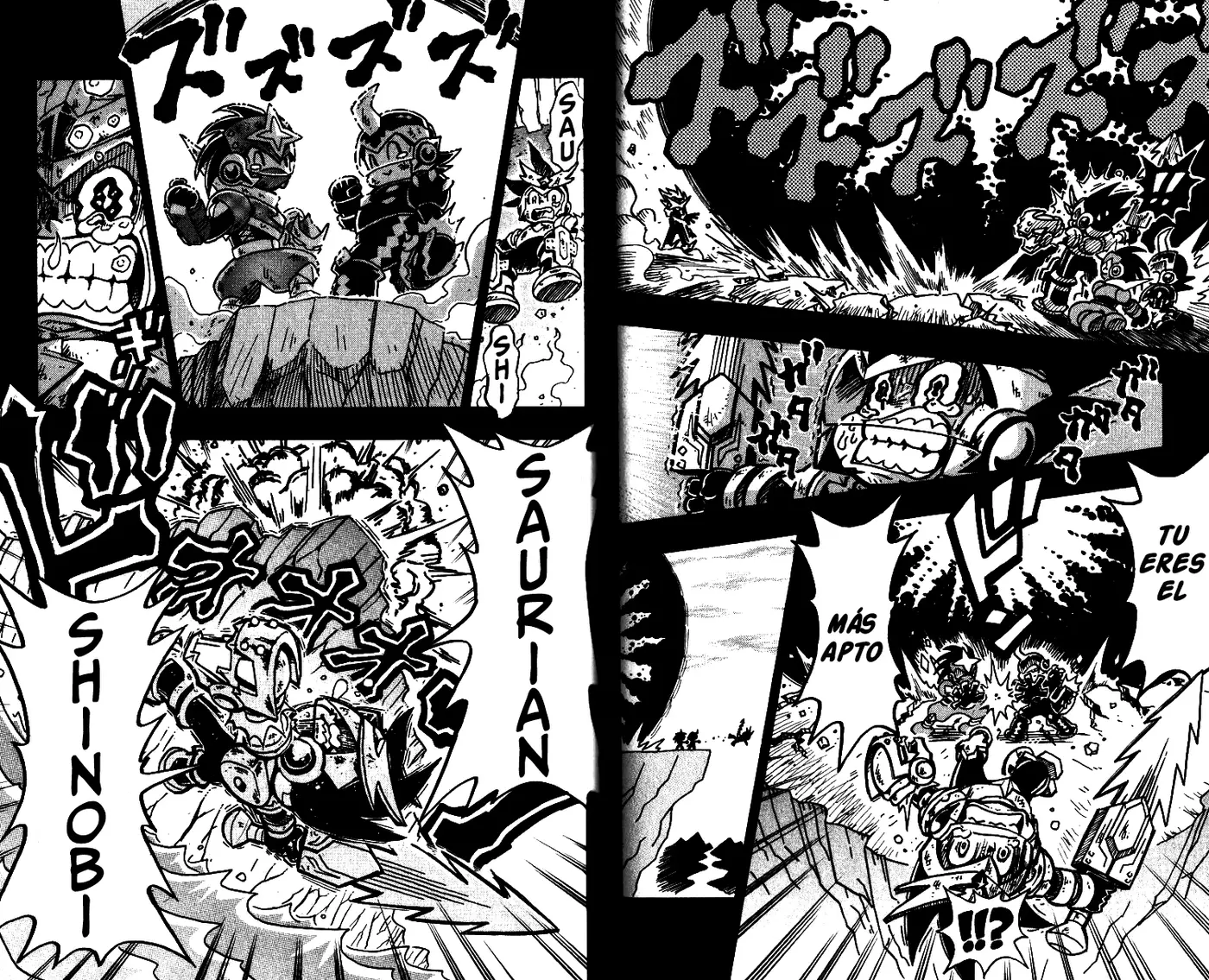 Mega Man Star Force Tribe capítulo 3, página 3